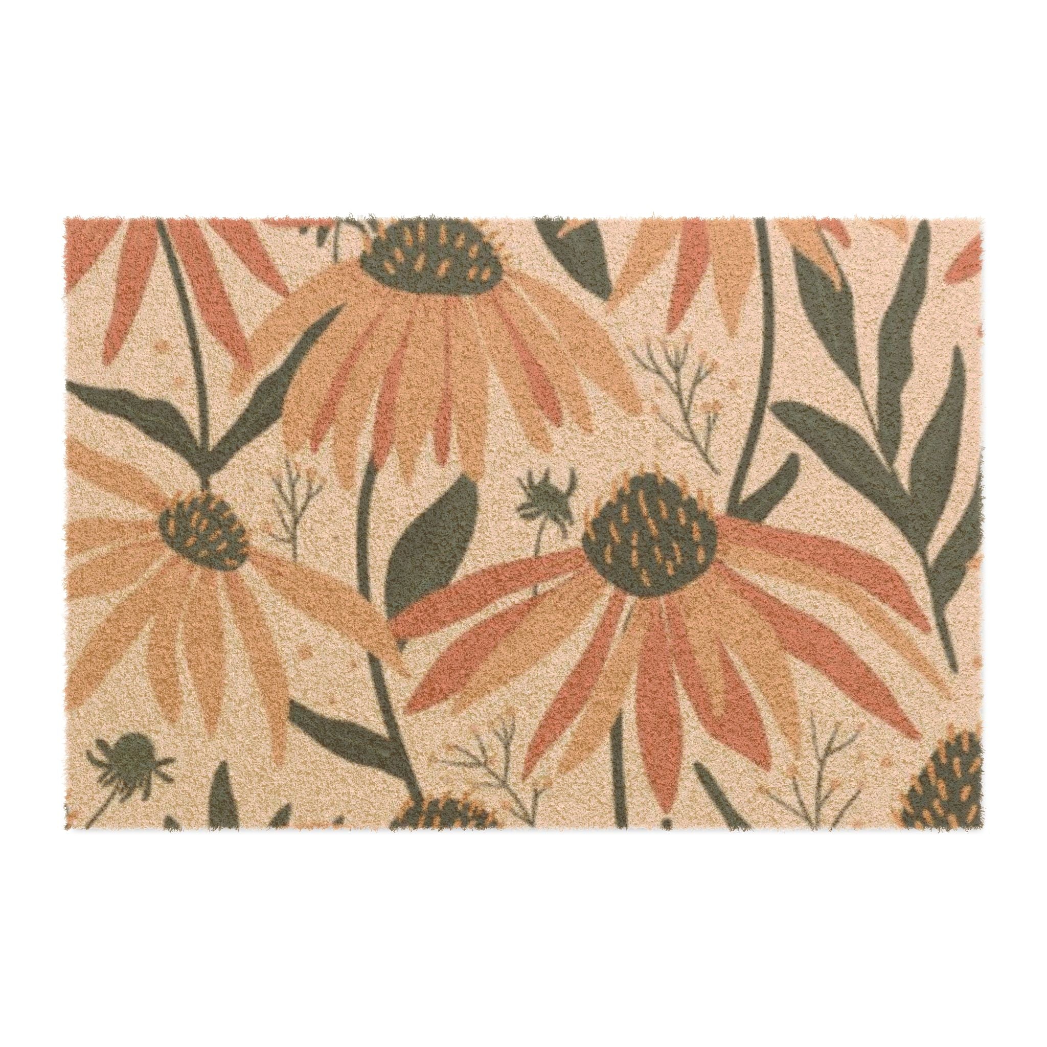 Daisy Garden Doormat