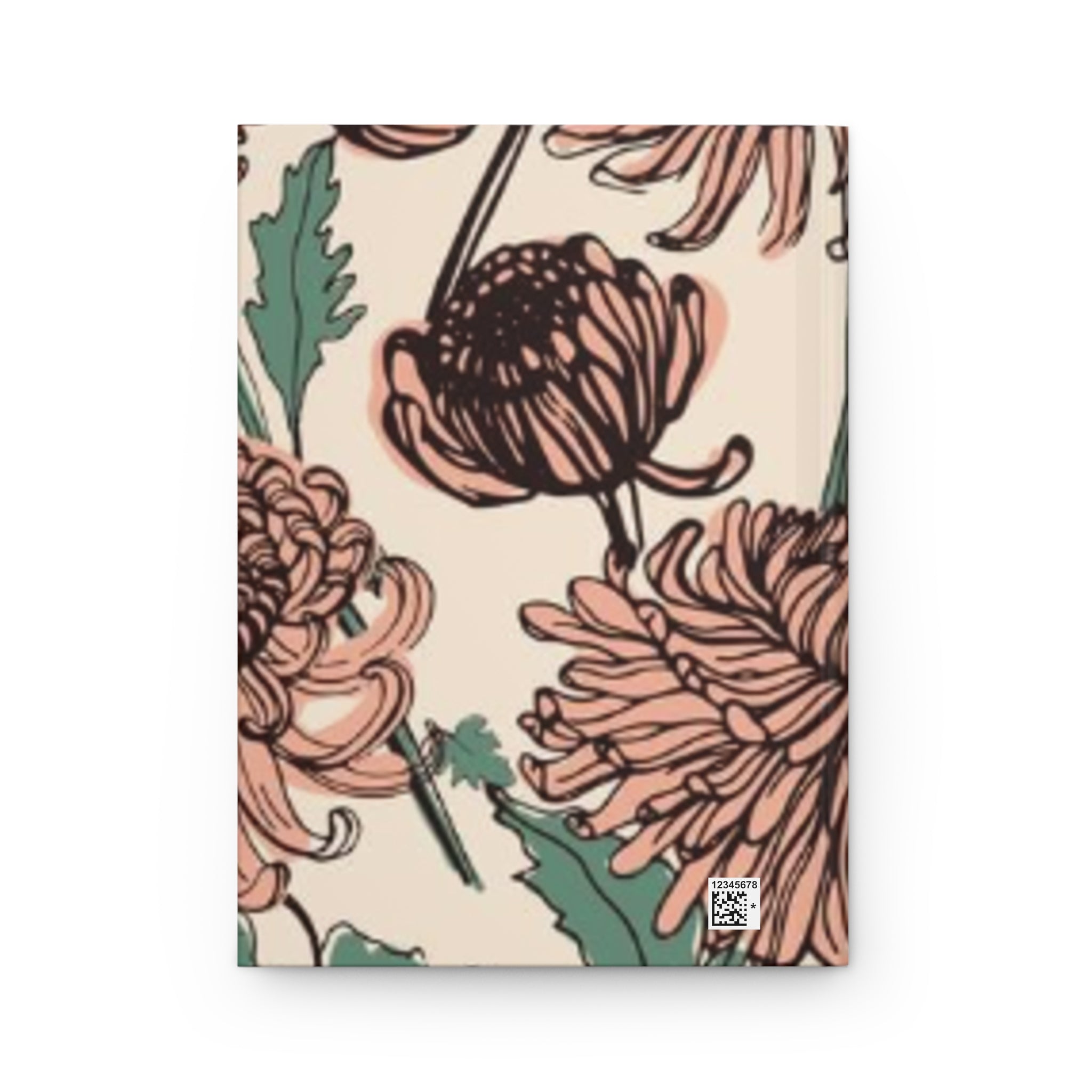 Mauve Garden Hardcover Journal