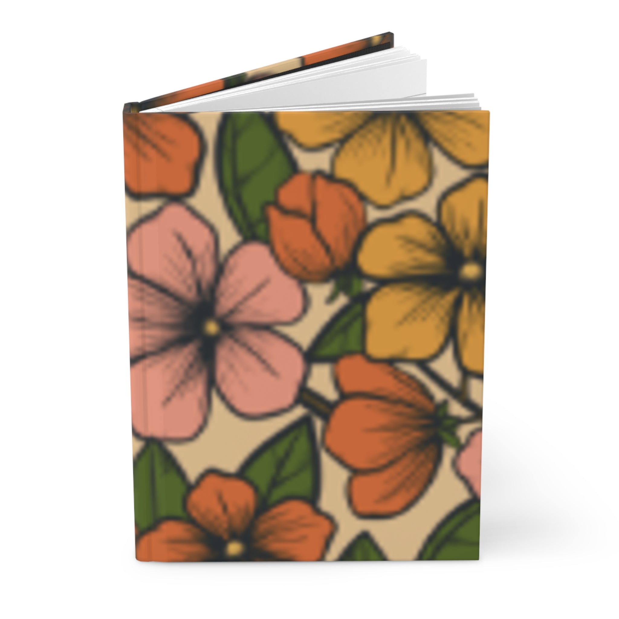 Pastel Garden Hardcover Journal