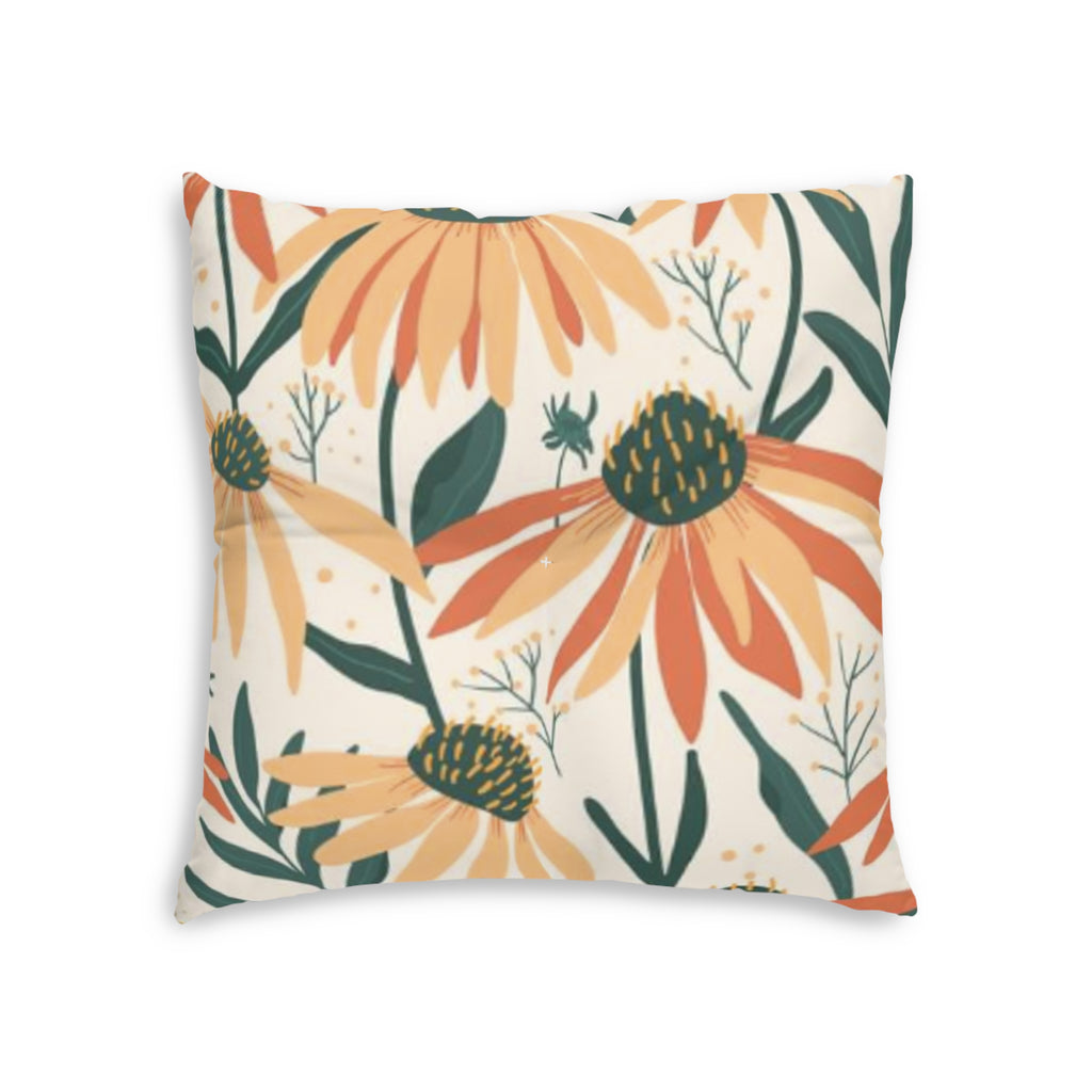 Daisy Garden Floor Pillow