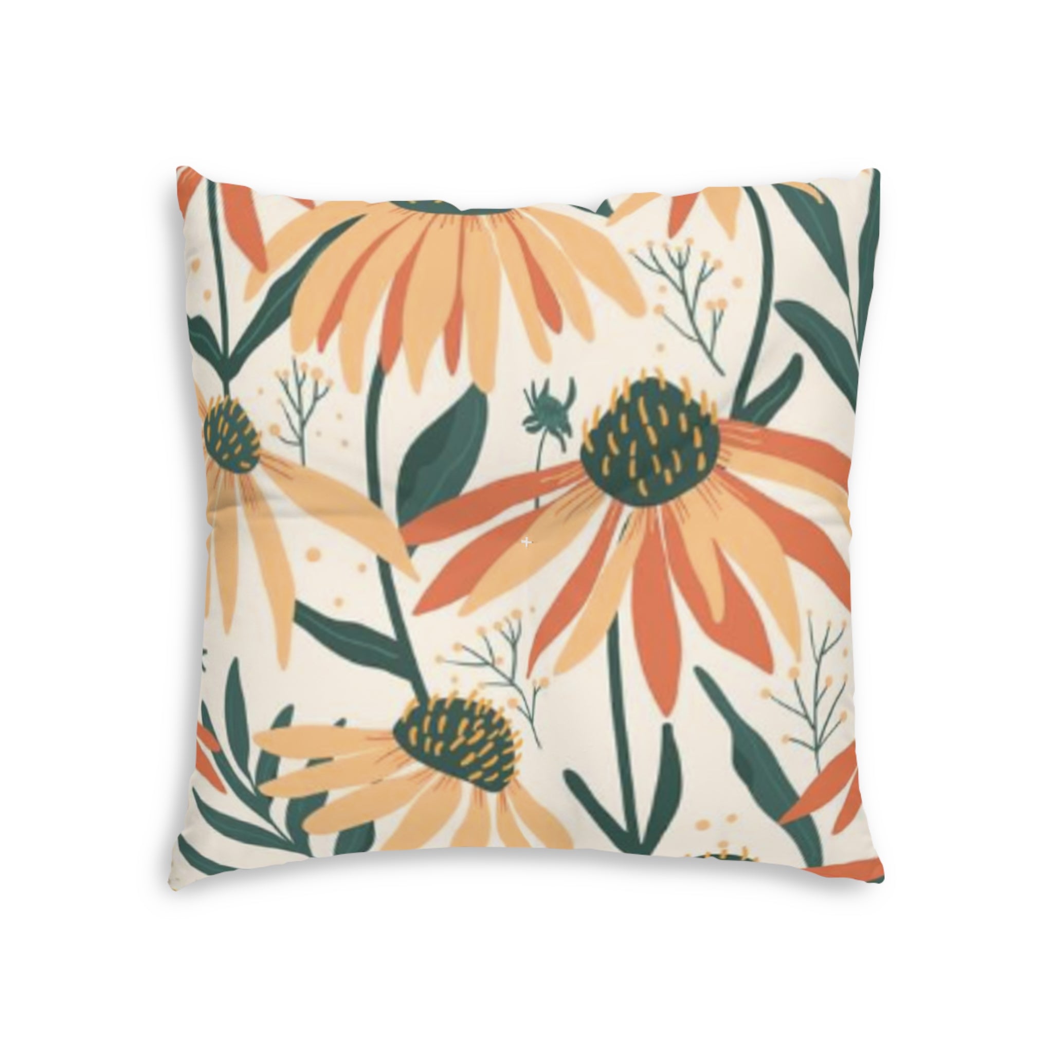 Daisy Garden Floor Pillow