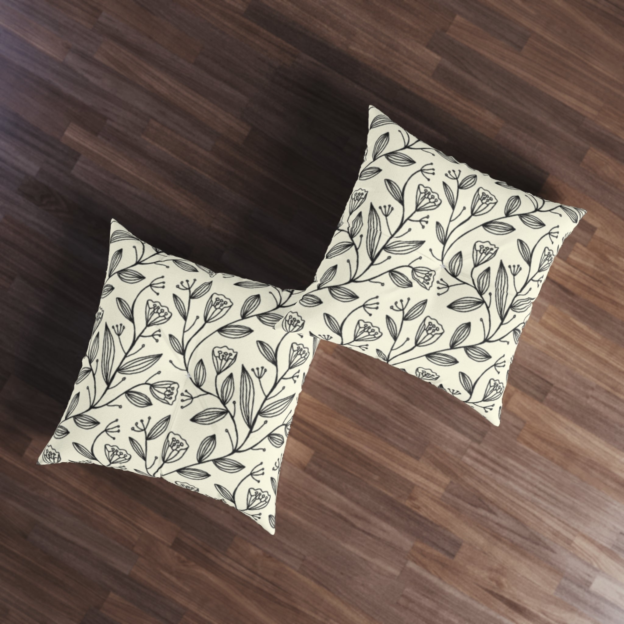 Tulip Garden Floor Pillow