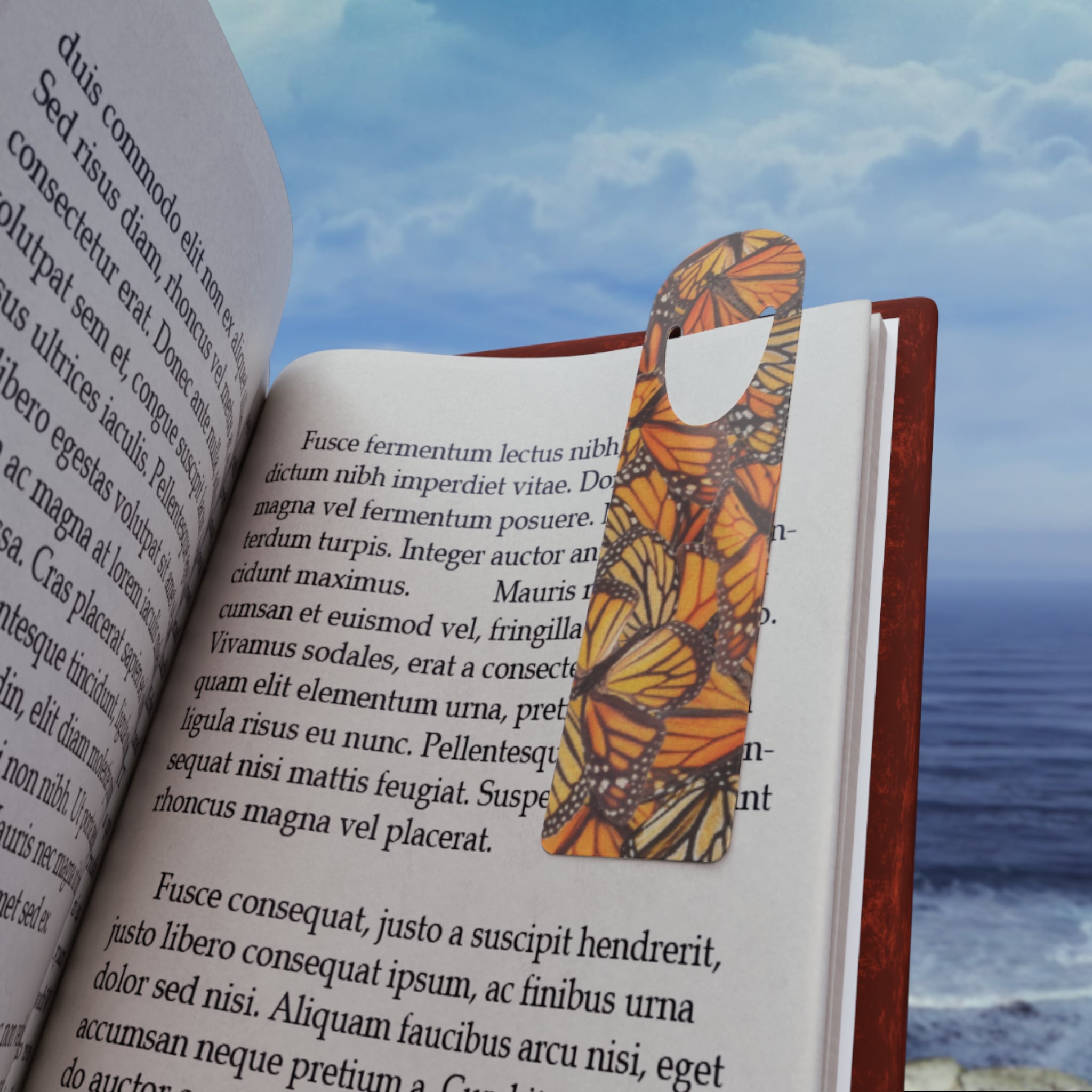 Monarch Metal Bookmark