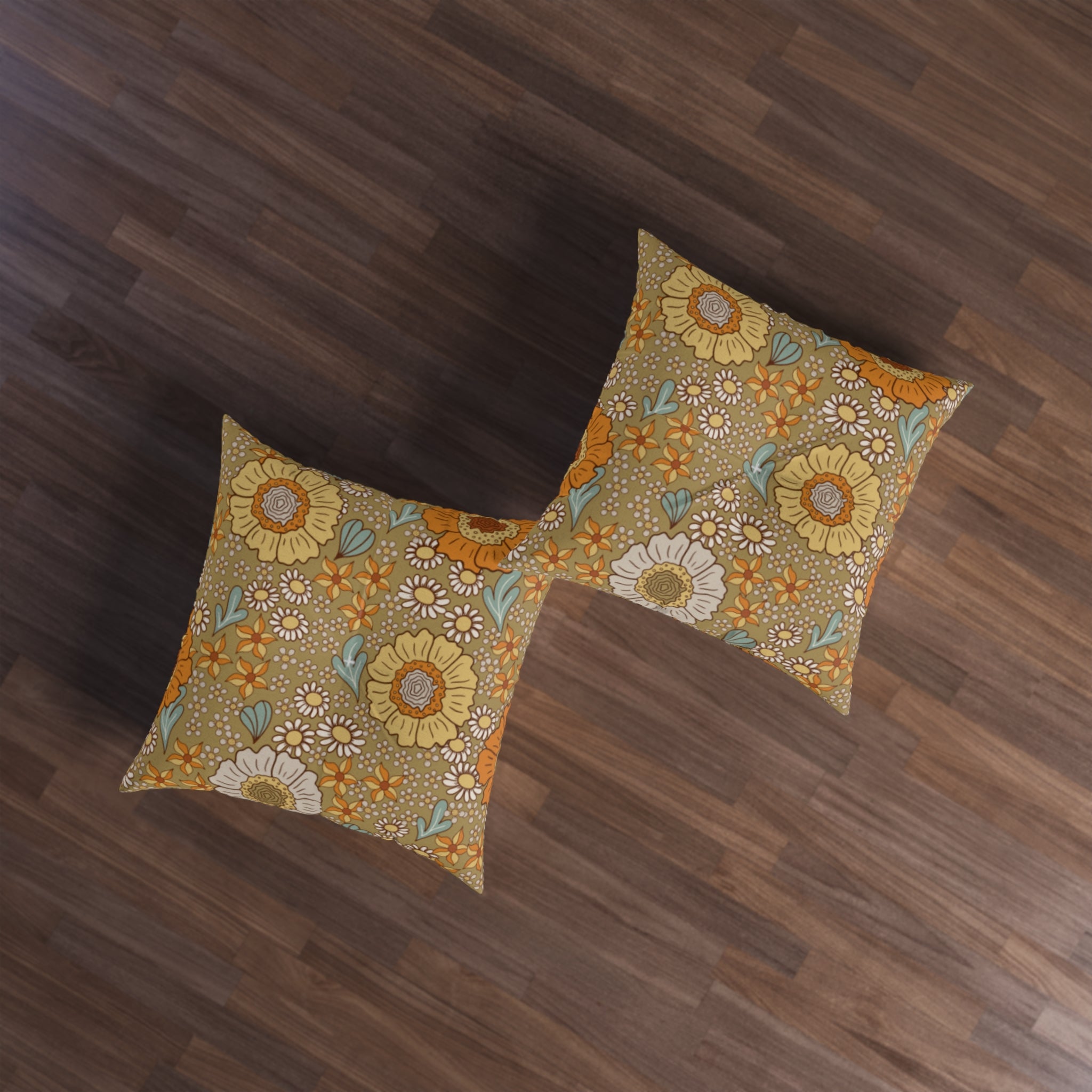 Nude Garden Floor Pillow
