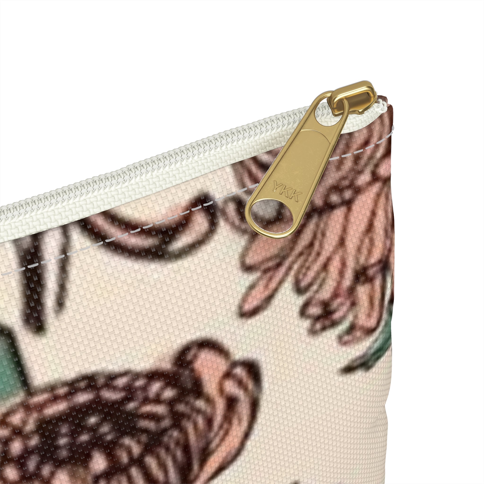 Mauve Garden Writing Pouch