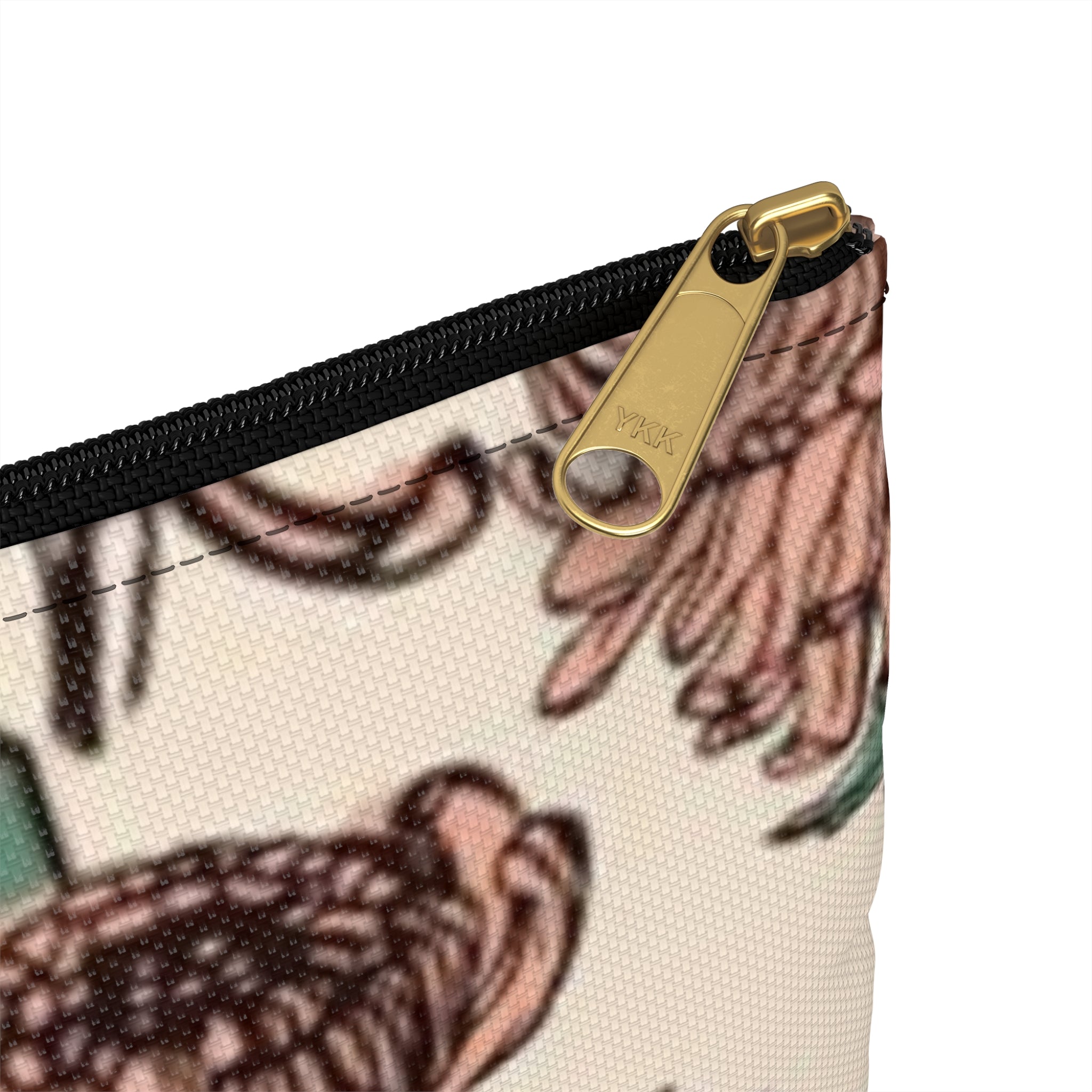 Mauve Garden Writing Pouch