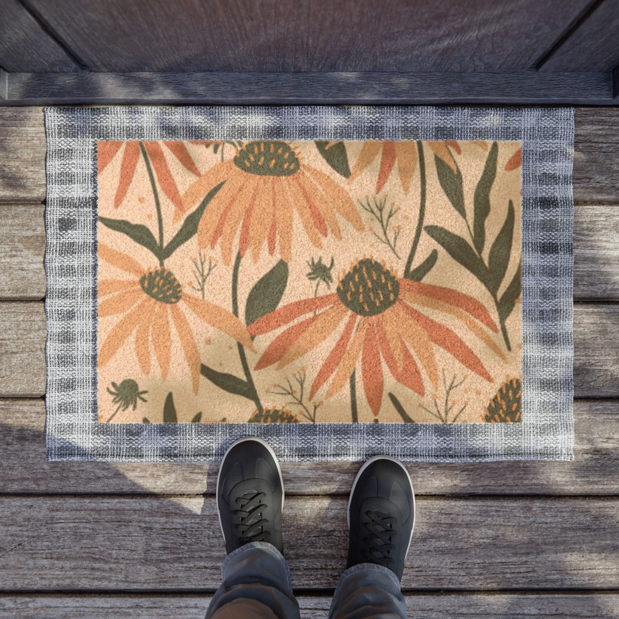 Daisy Garden Doormat