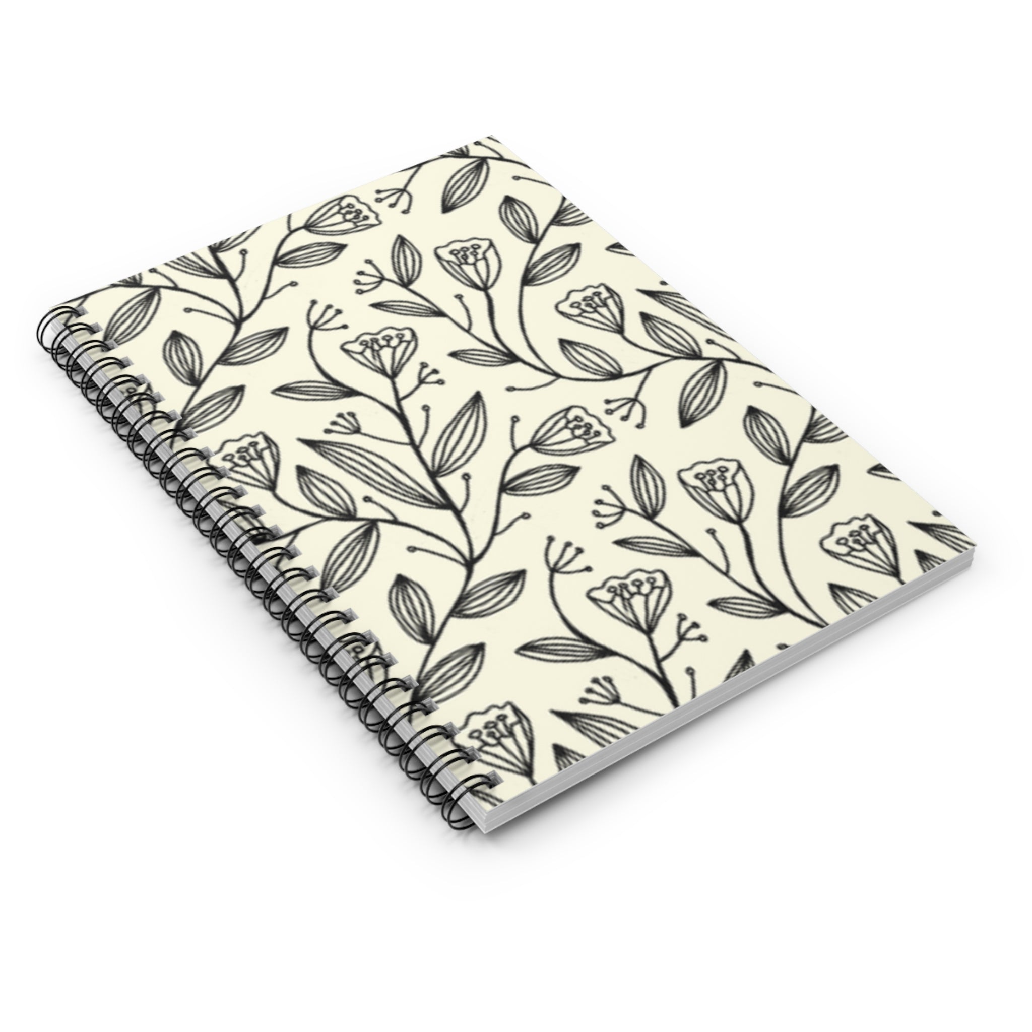 Tulip Garden Spiral Journal