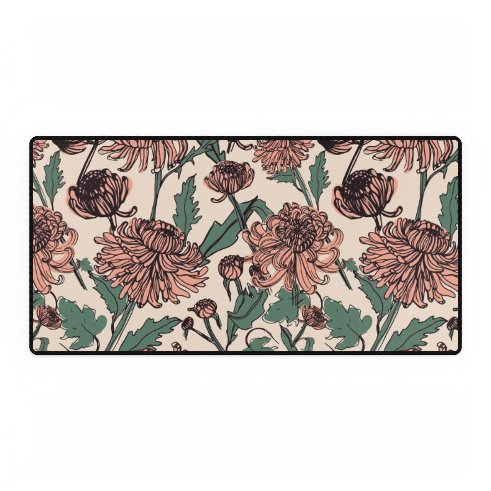 Mauve Garden Desk Mat