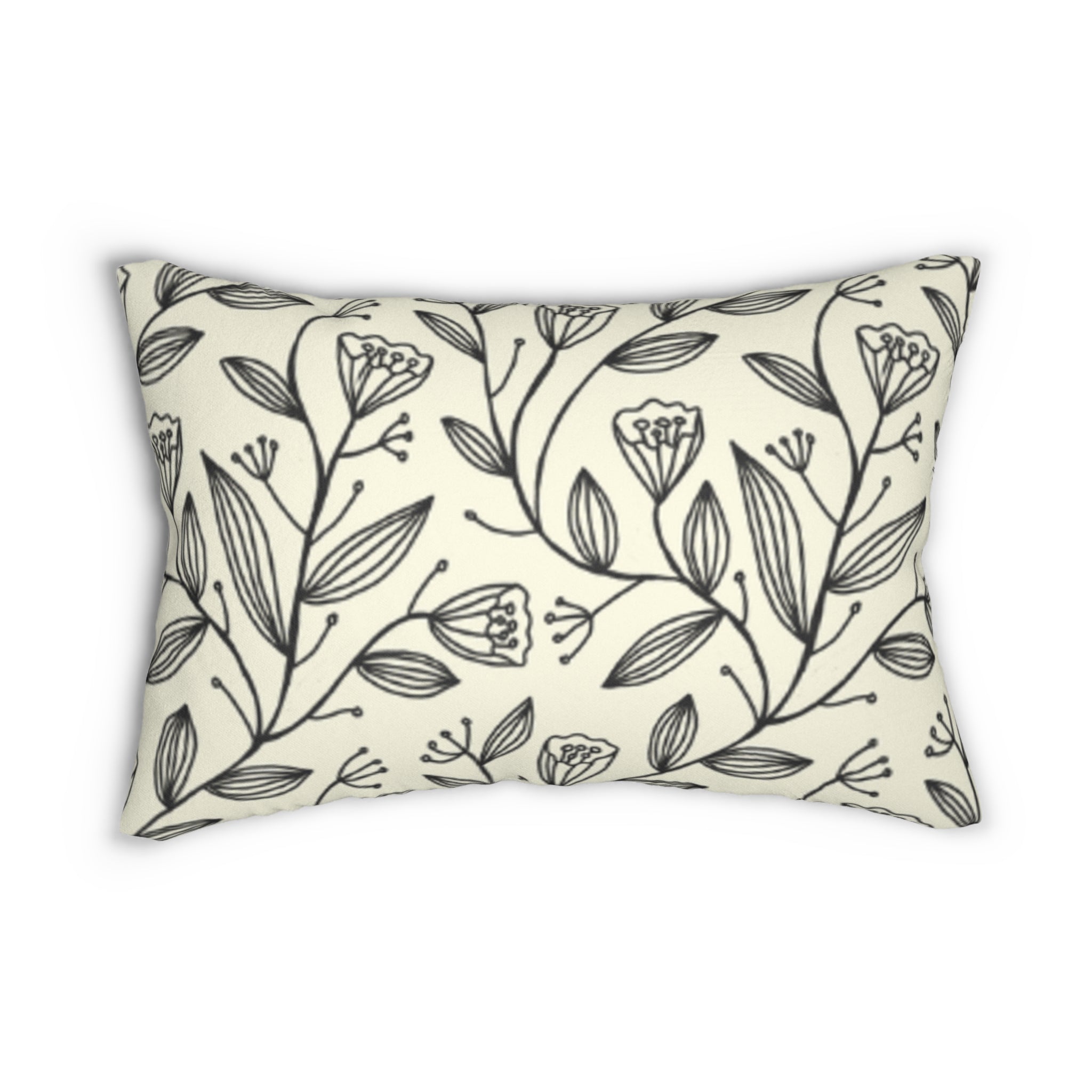 Tulip Garden Lumbar Pillow