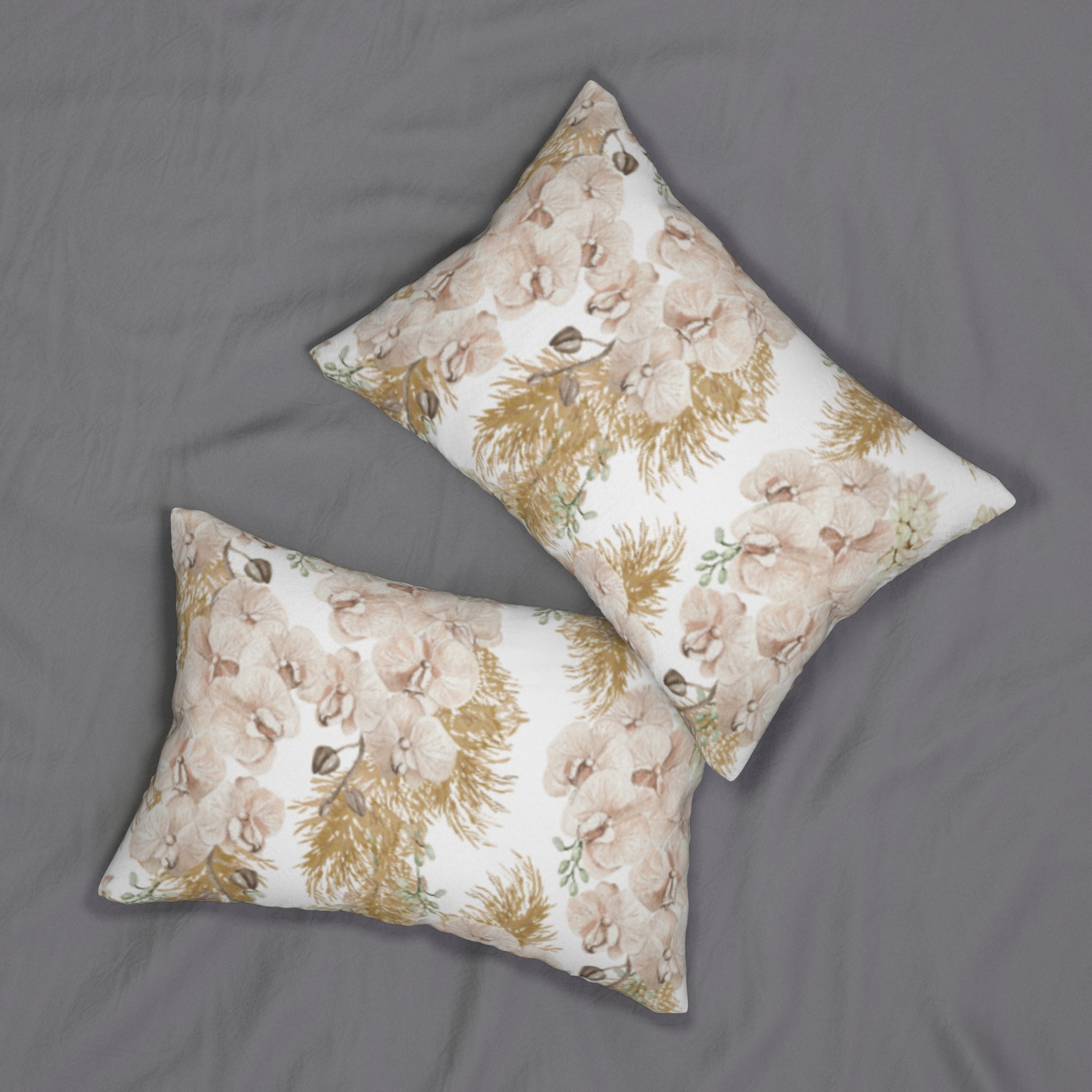 Peony Garden Lumbar Pillow