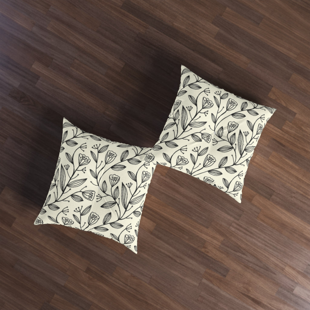 Tulip Garden Floor Pillow