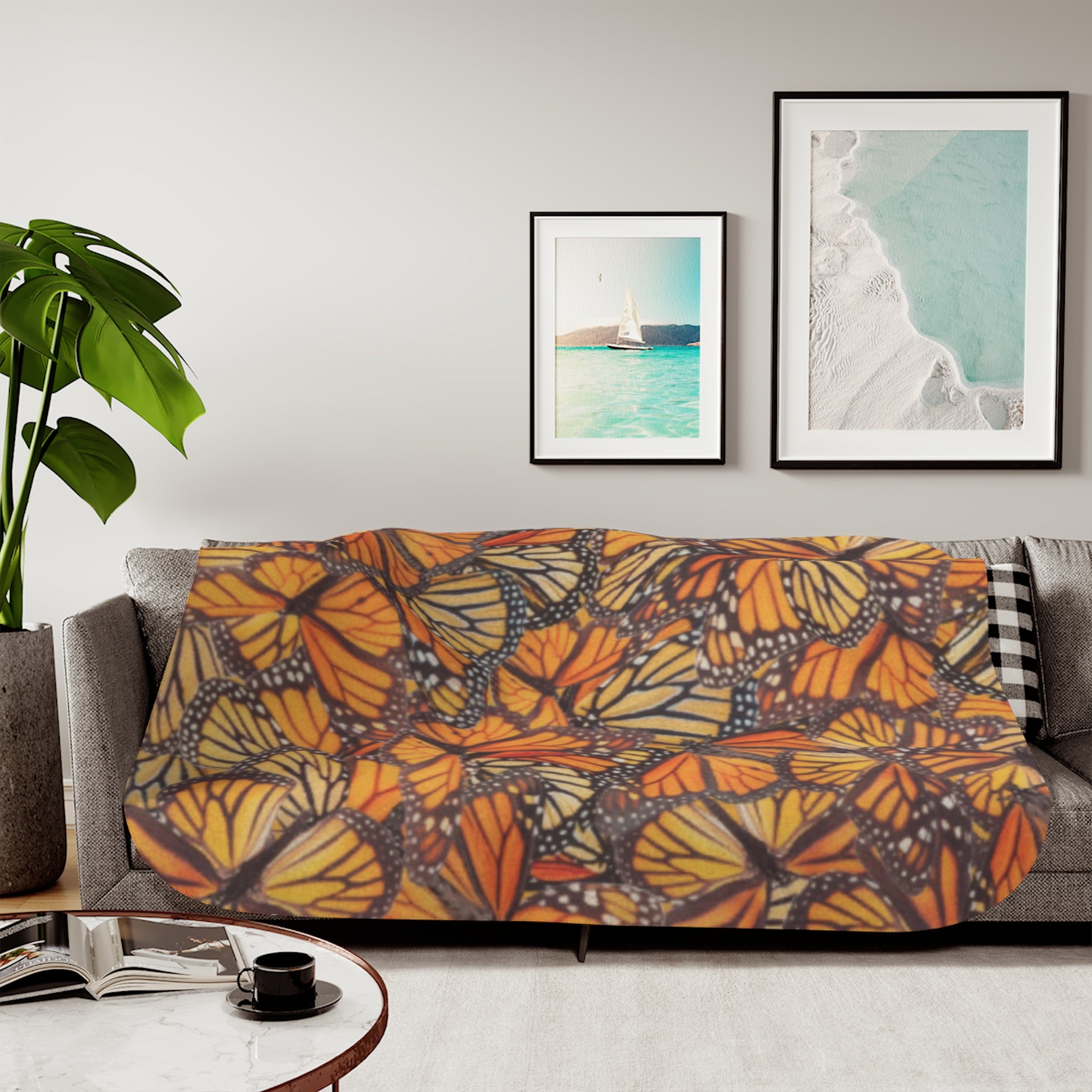Monarch Sherpa Blanket