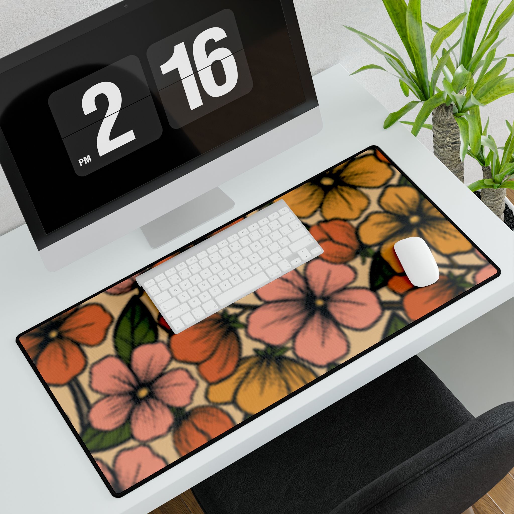 Pastel Garden Desk Mat
