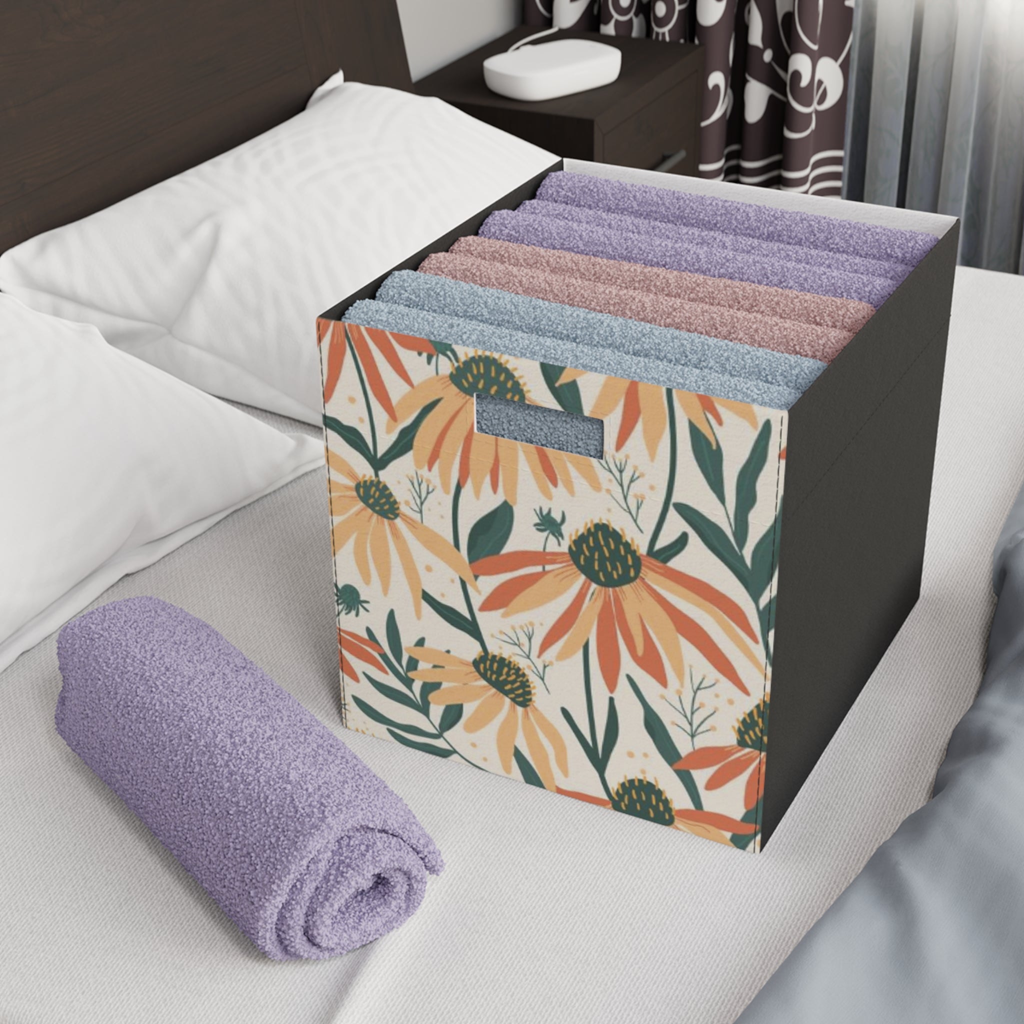 Daisy Garden Storage Bin
