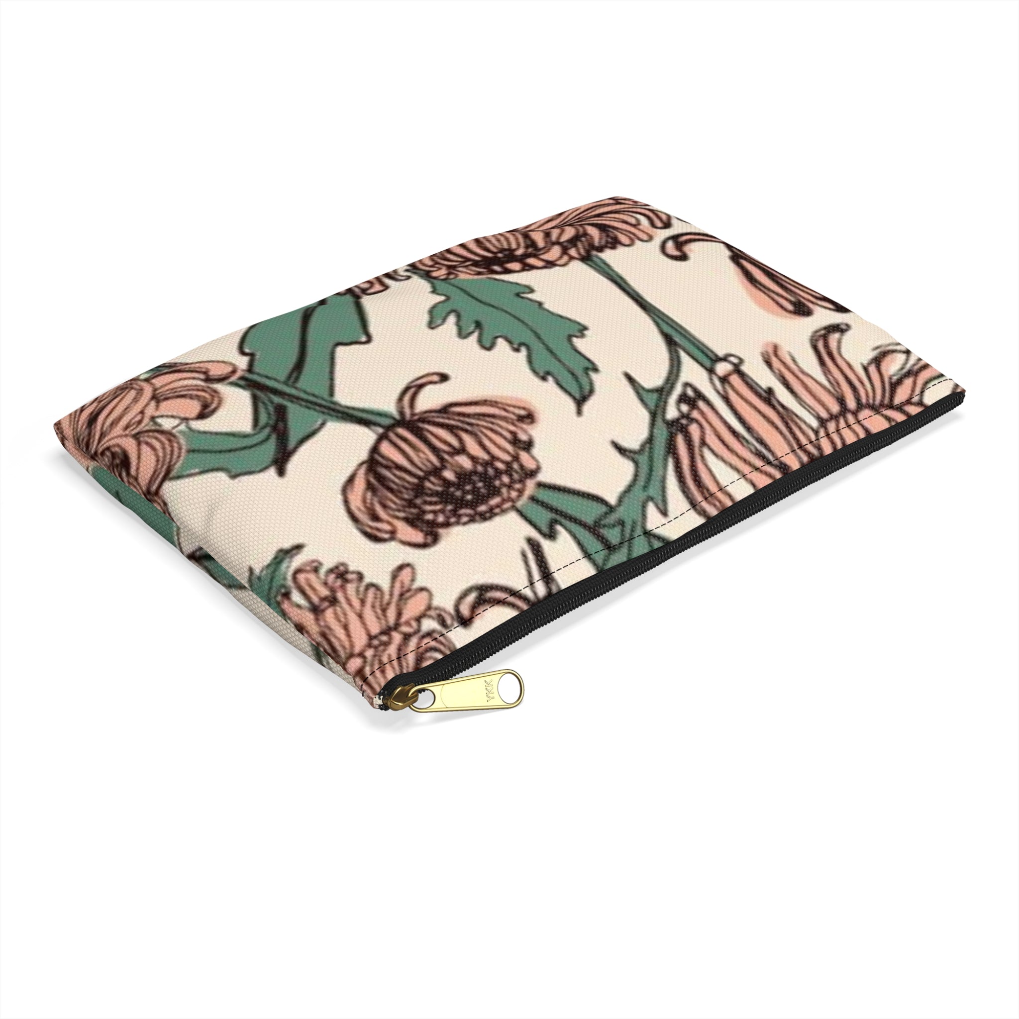 Mauve Garden Writing Pouch