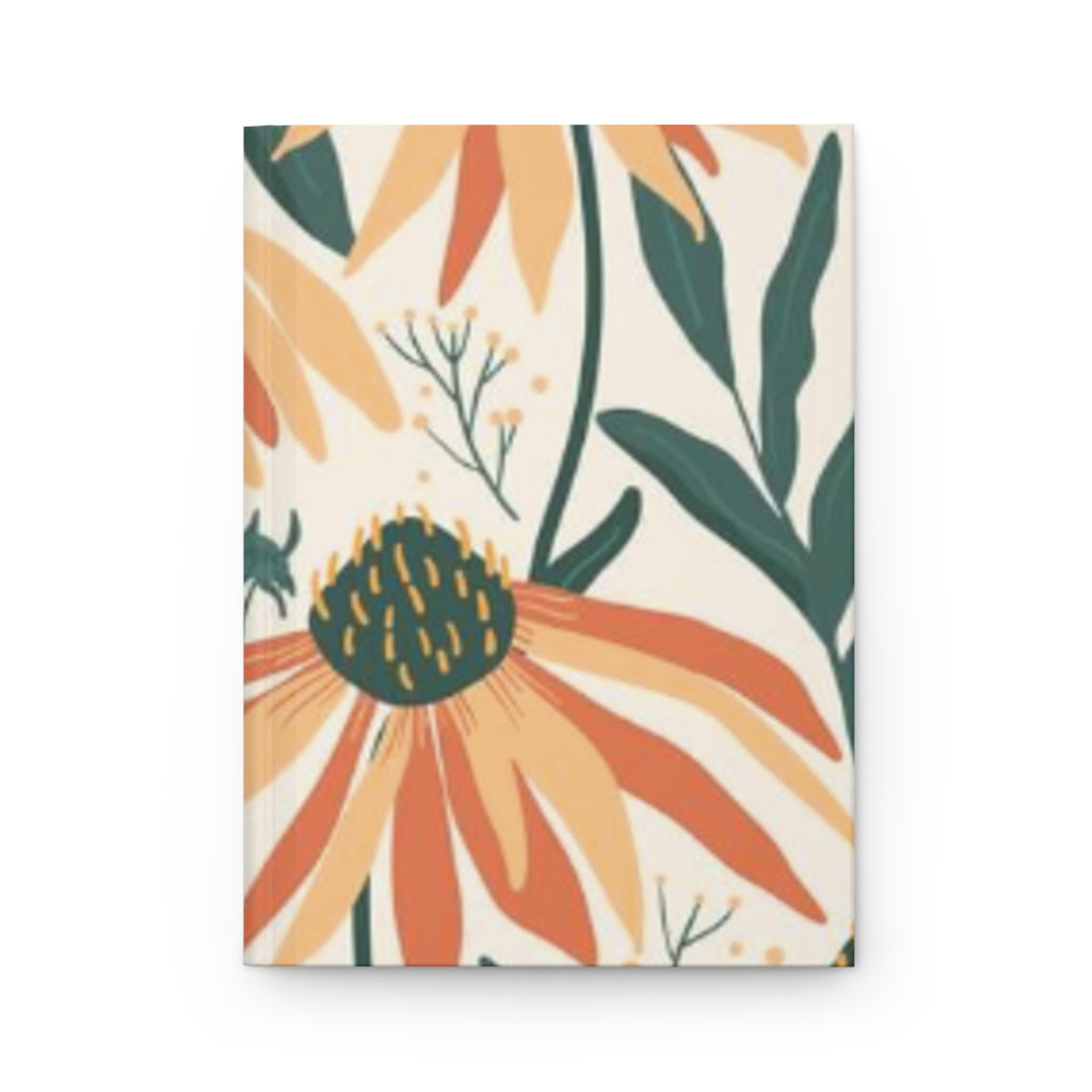 Daisy Garden Hardcover Journal