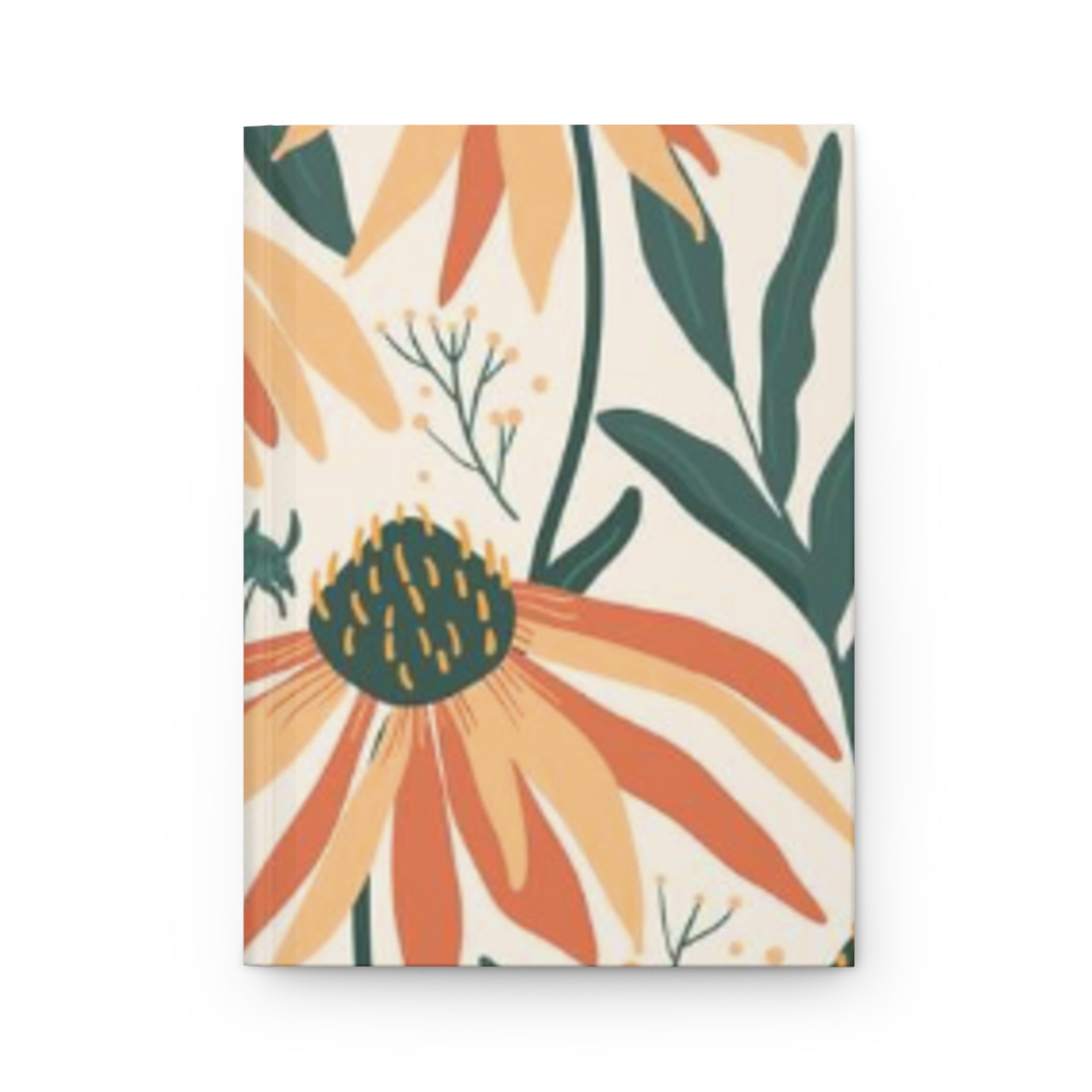 Daisy Garden Hardcover Journal