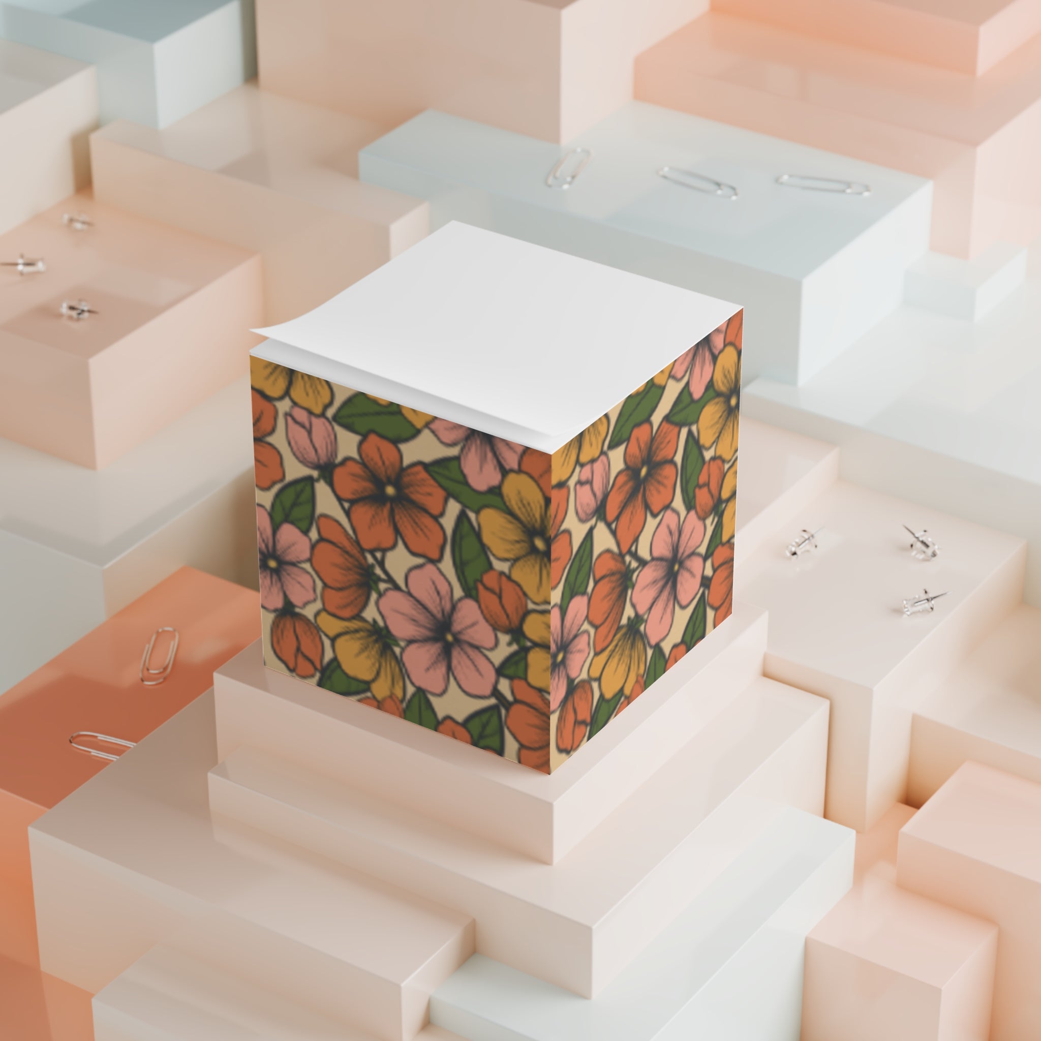 Pastel Garden Sticky Notes