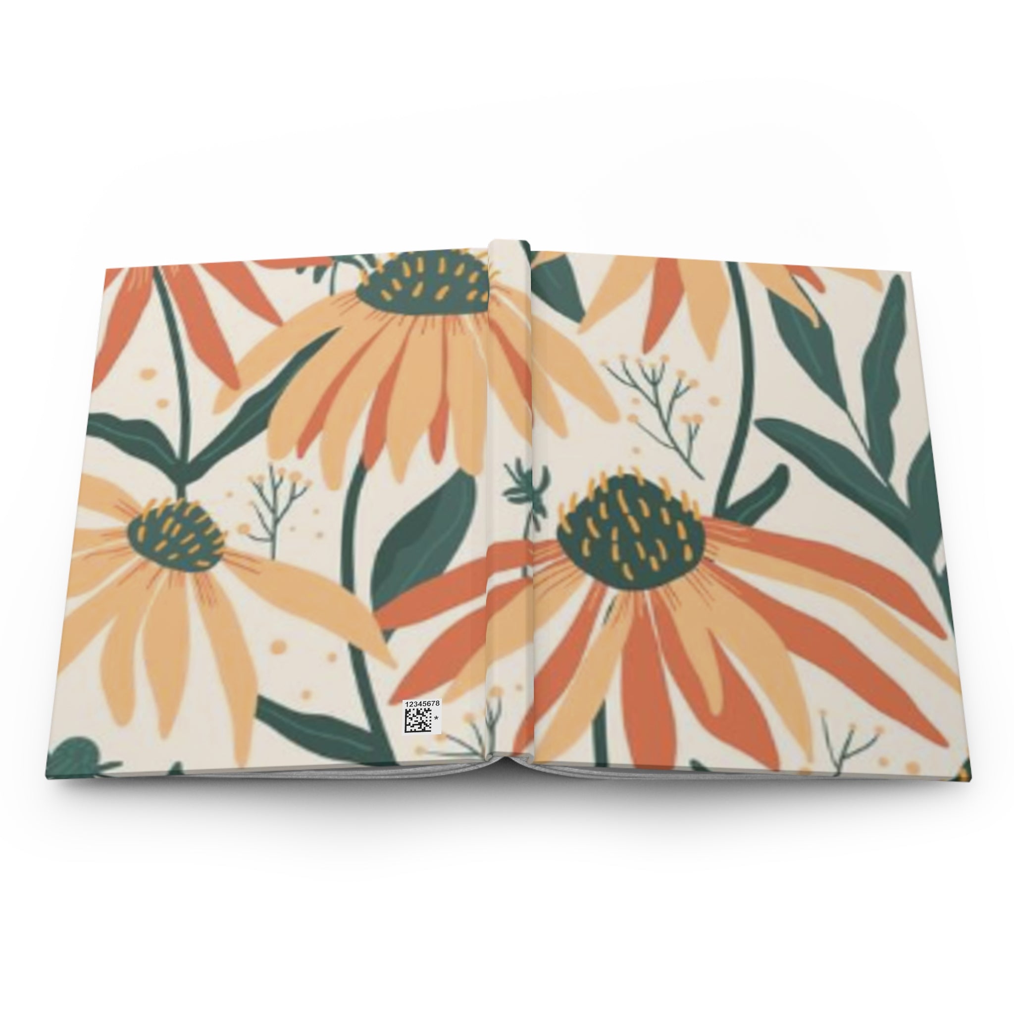 Daisy Garden Hardcover Journal