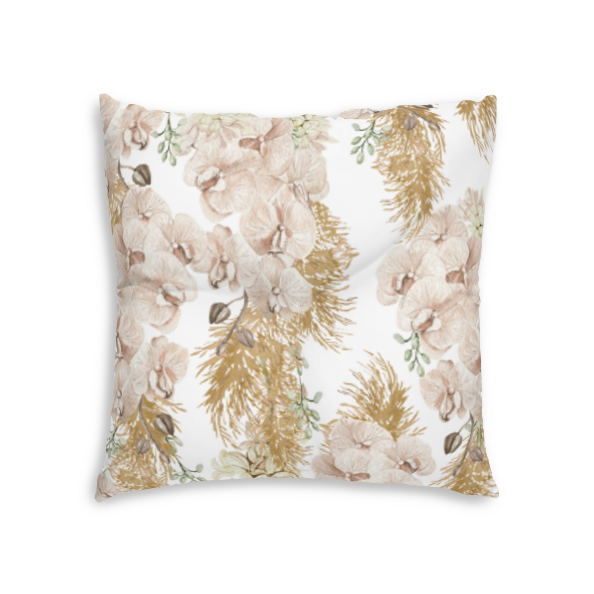 Peony Garden Floor Pillow