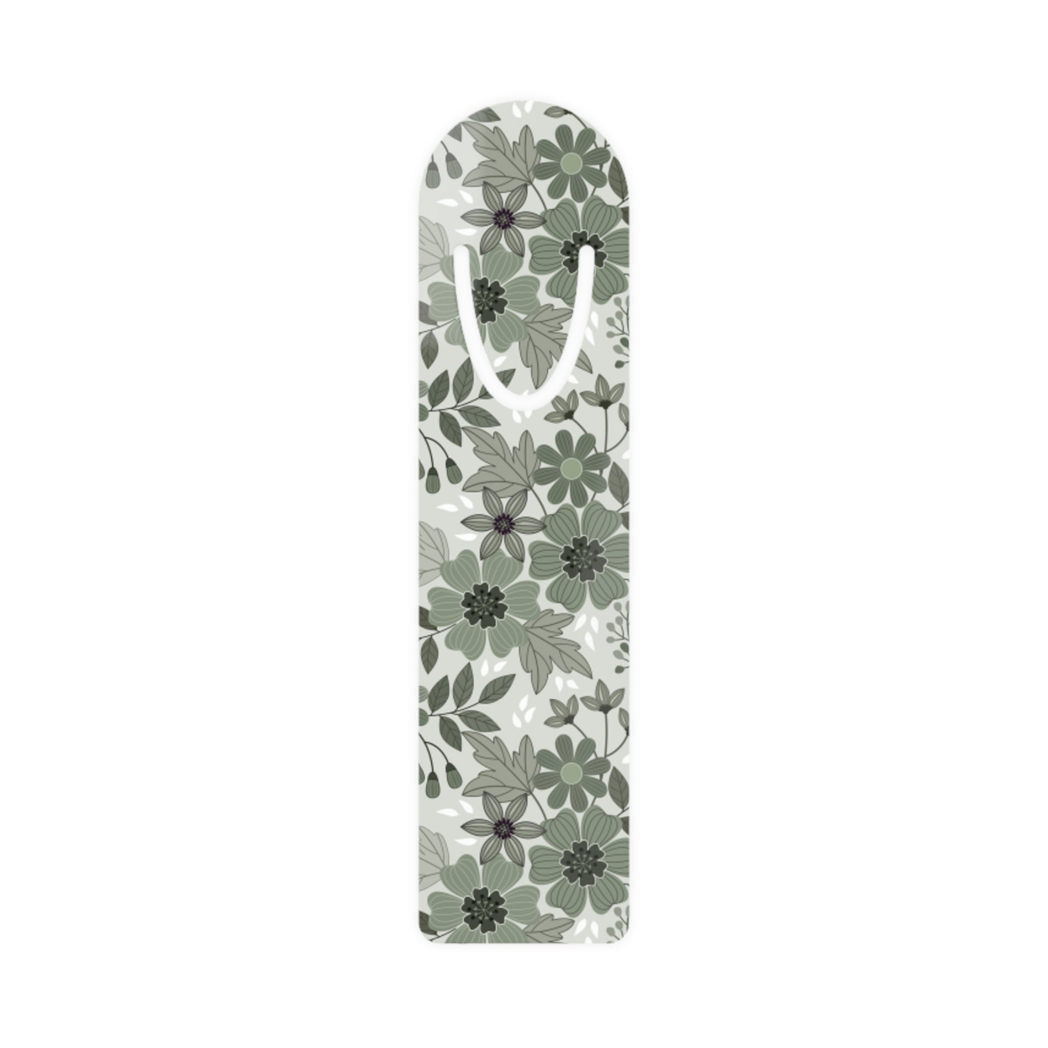 Green Garden Metal Bookmark