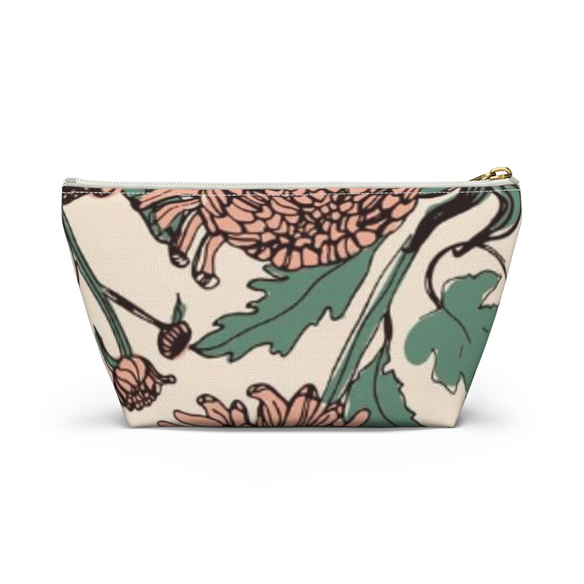 Mauve Garden Writing Pouch