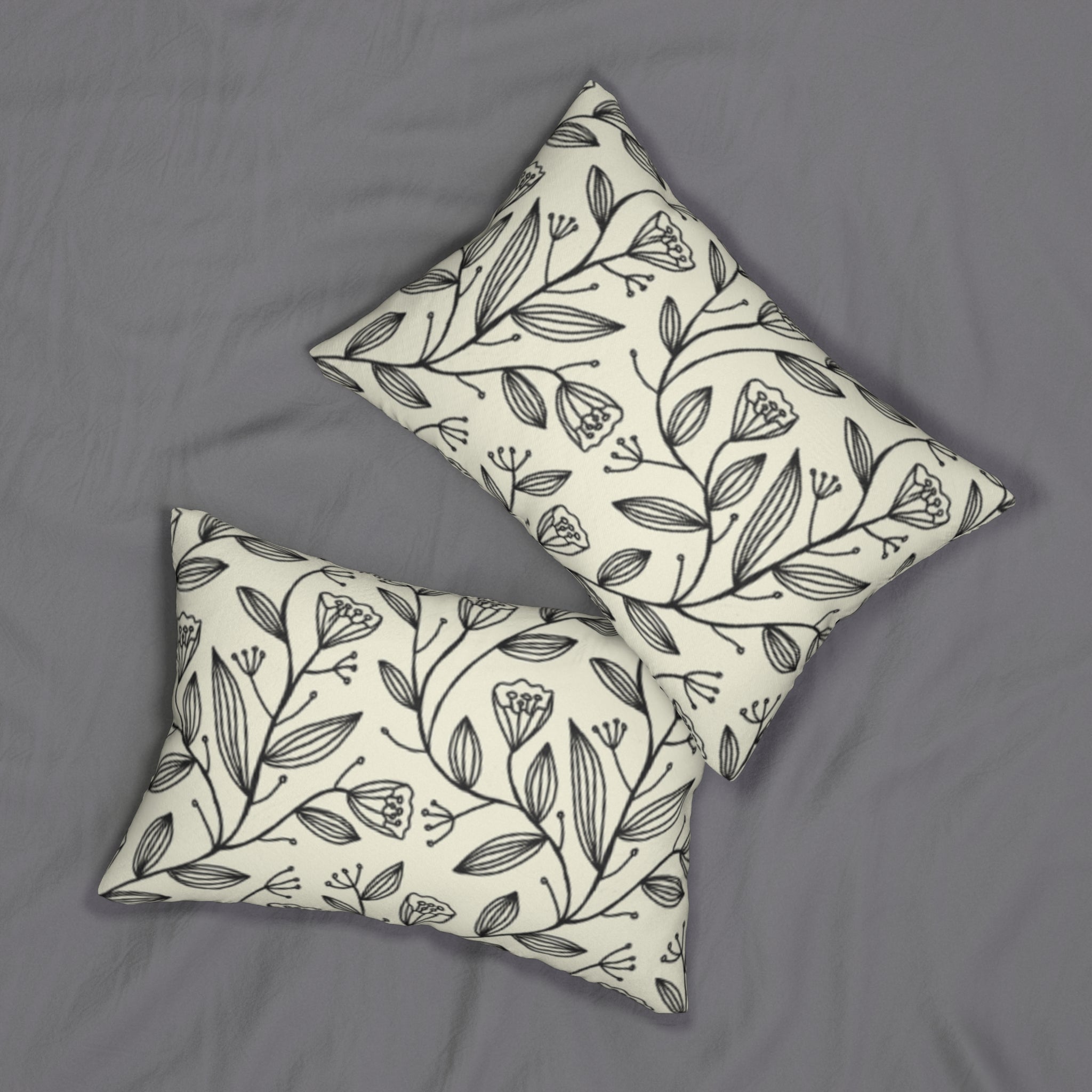 Tulip Garden Lumbar Pillow
