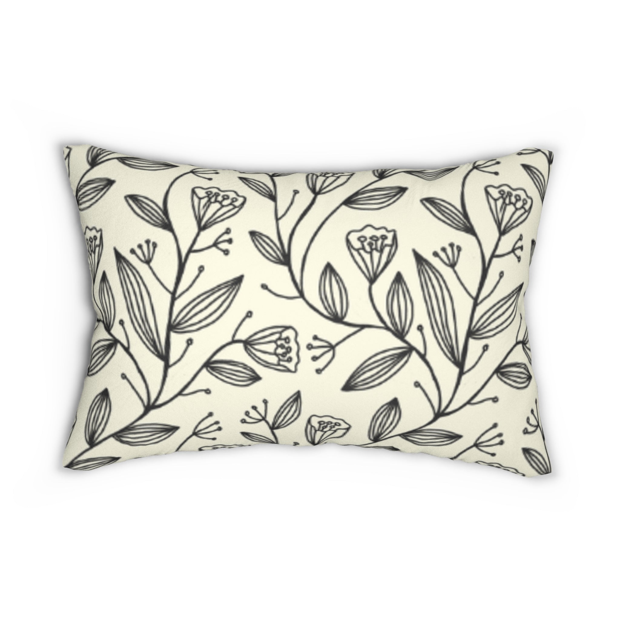 Tulip Garden Lumbar Pillow