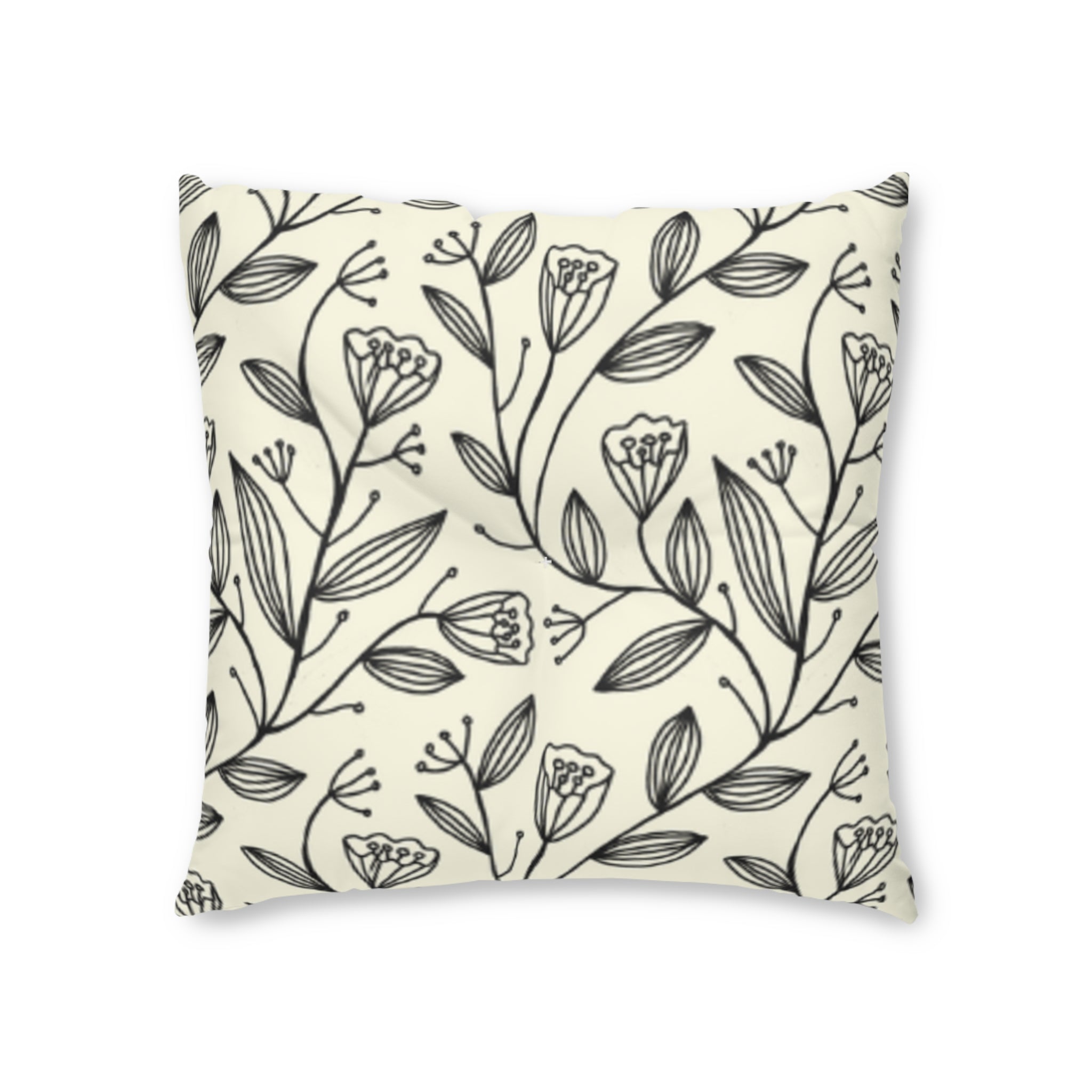 Tulip Garden Floor Pillow
