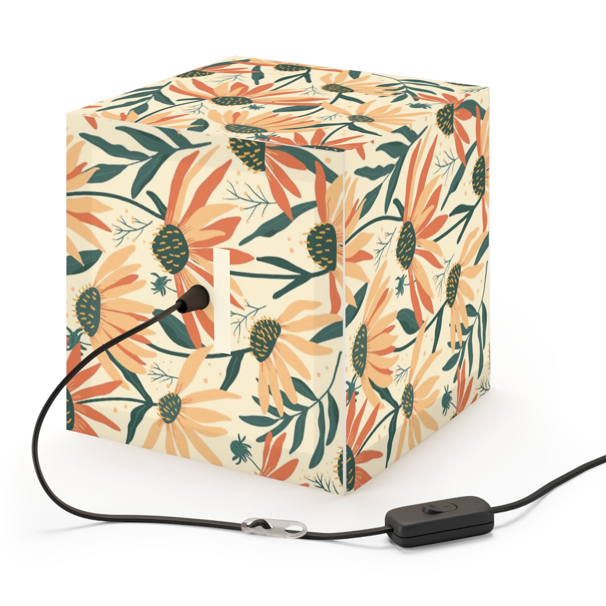 Daisy Garden Lamp Cube