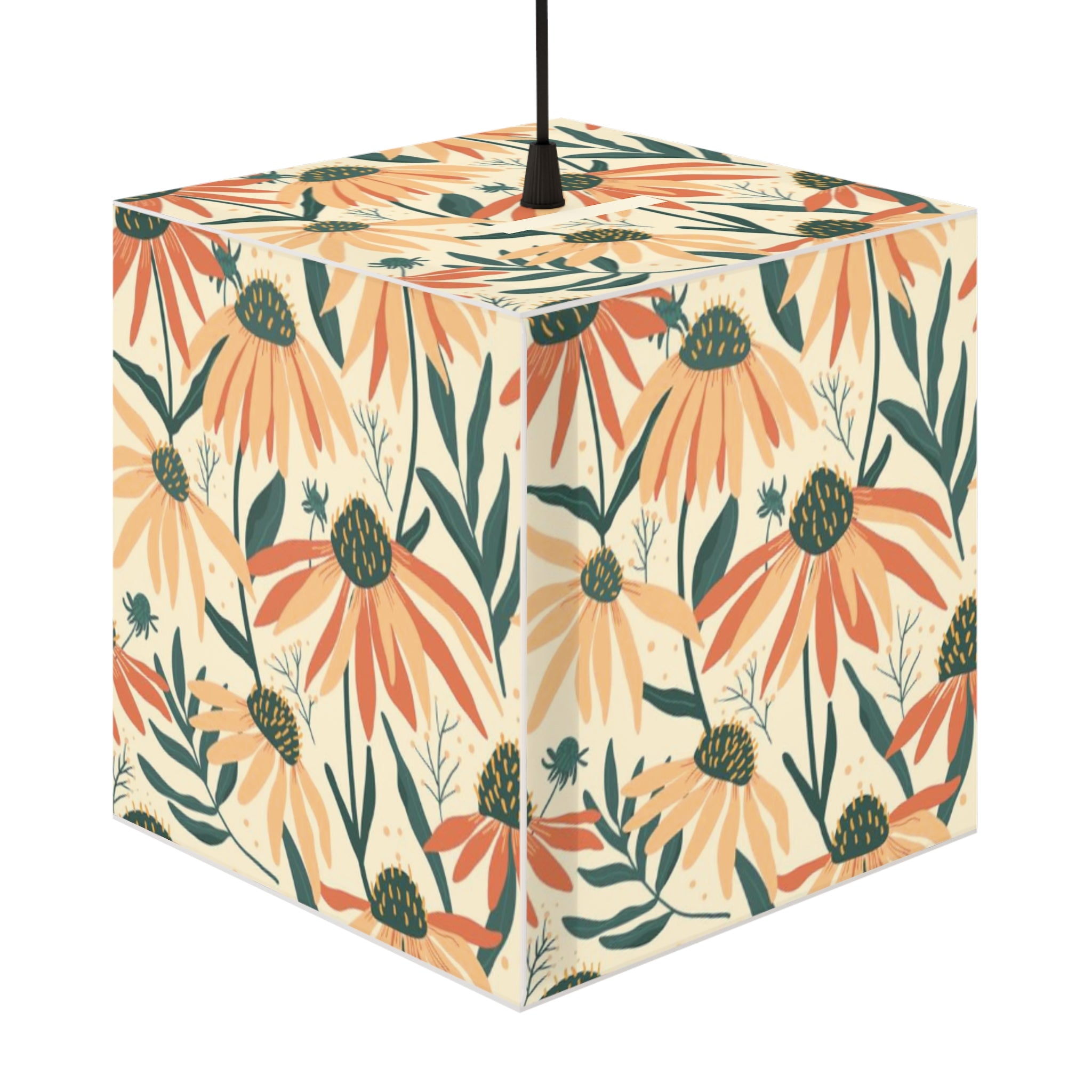 Daisy Garden Lamp Cube