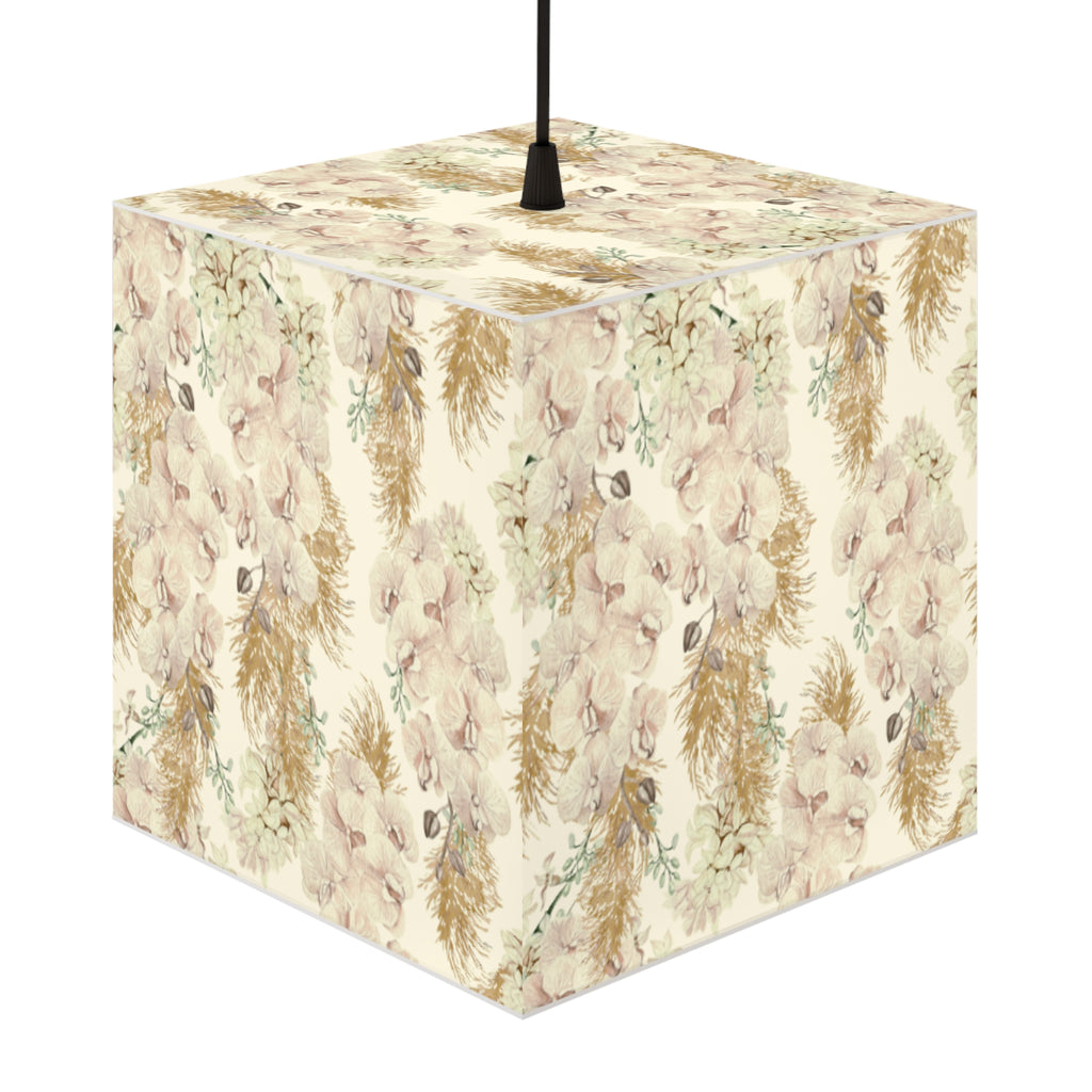 Peony Garden Lamp Cube