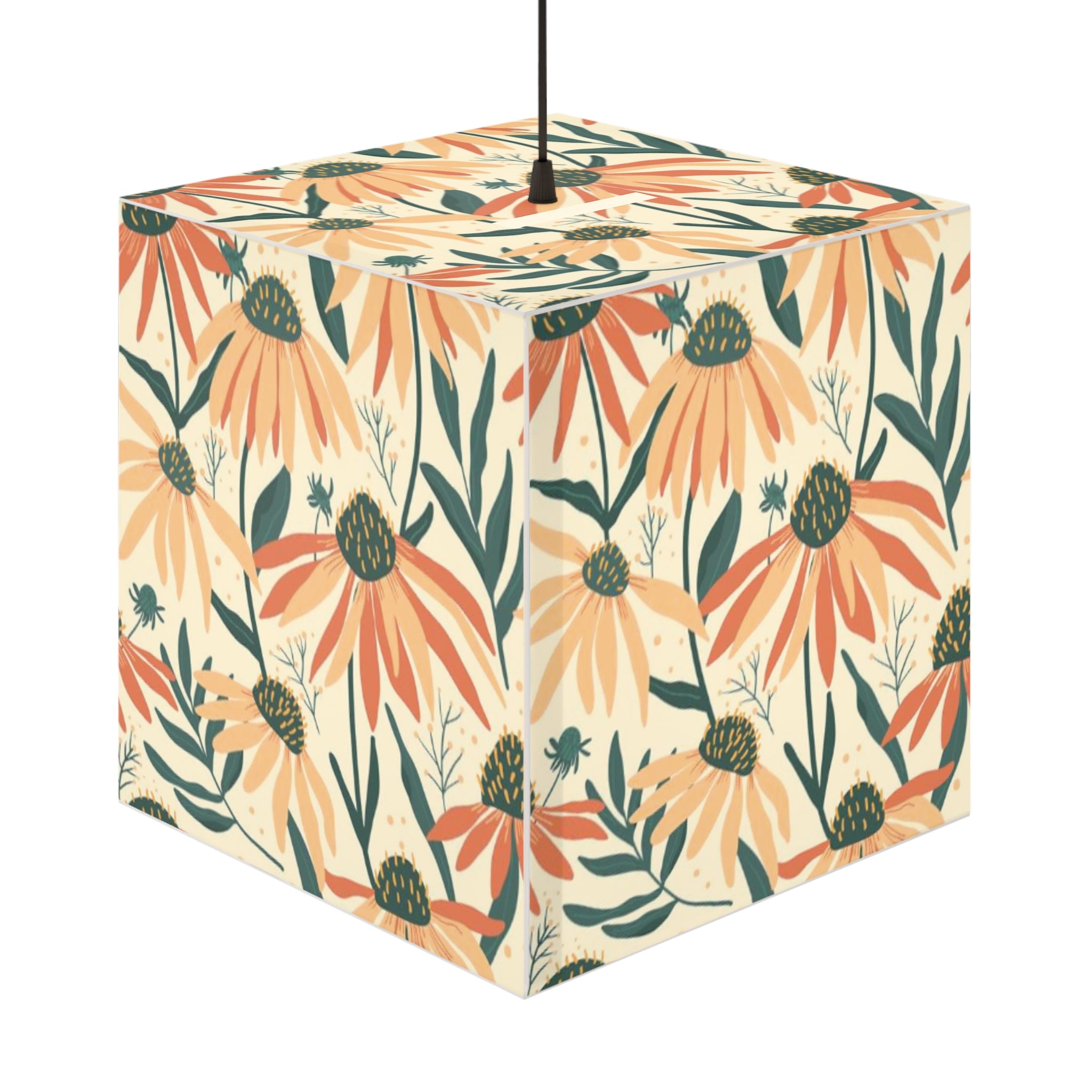 Daisy Garden Lamp Cube