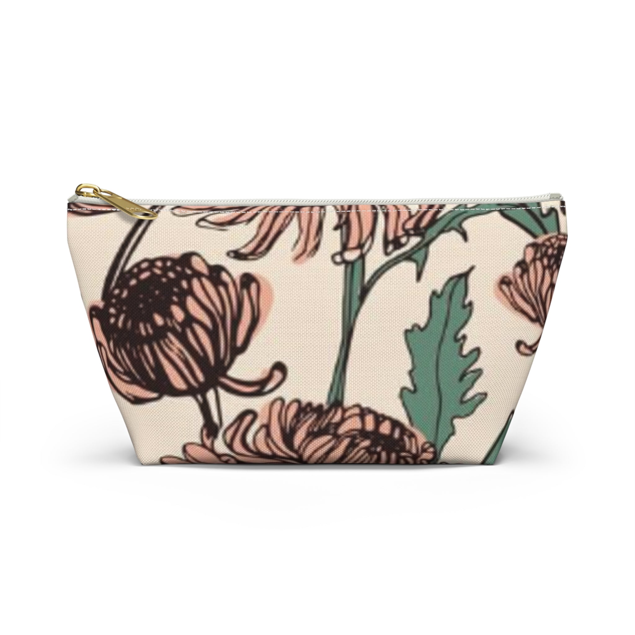 Mauve Garden Writing Pouch