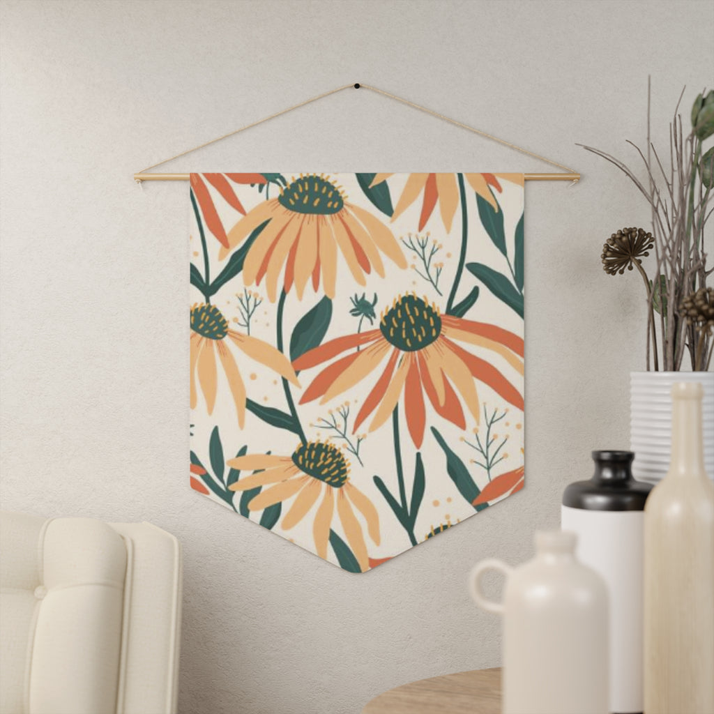 Daisy Garden Wall Pennant