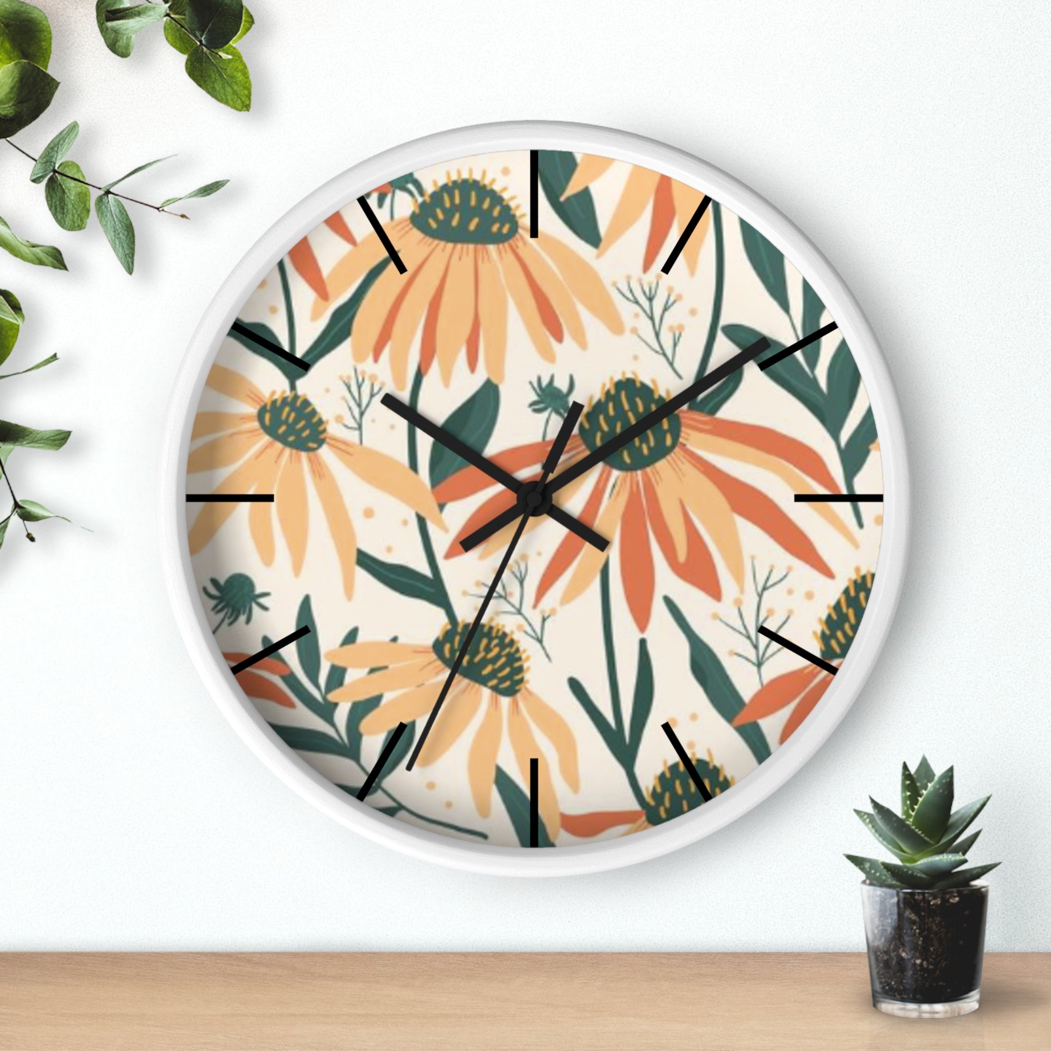 Daisy Garden Clock