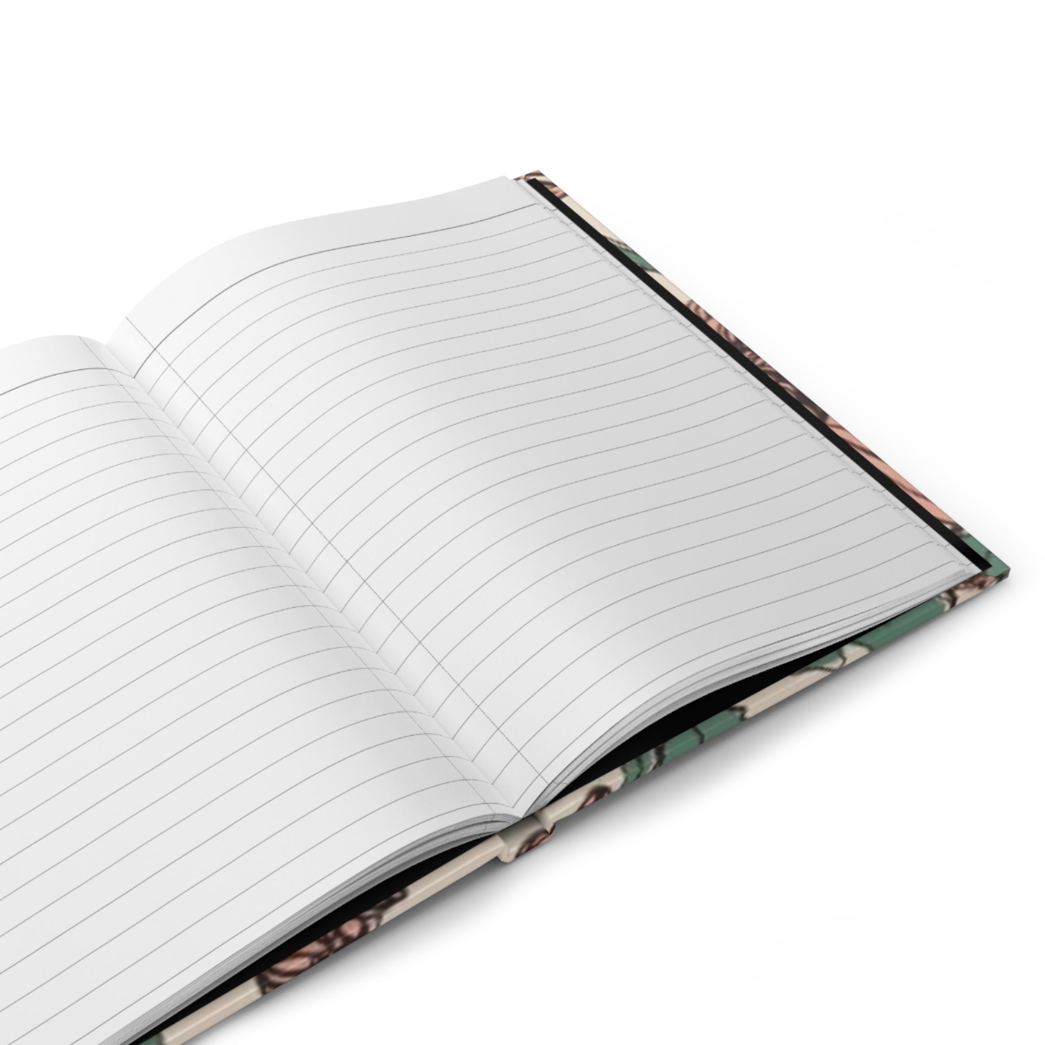 Mauve Garden Hardcover Journal