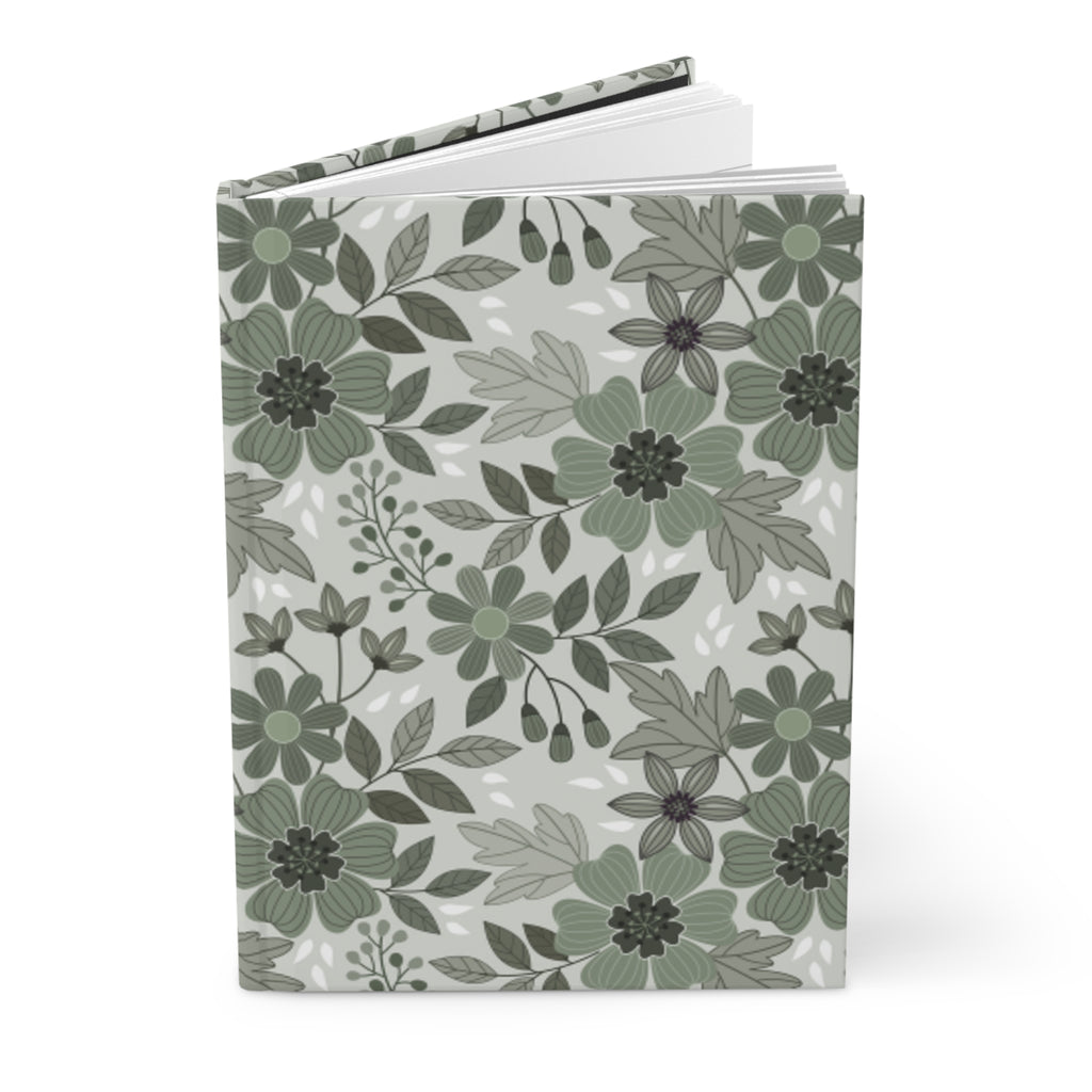 Green Garden Hardcover Journal