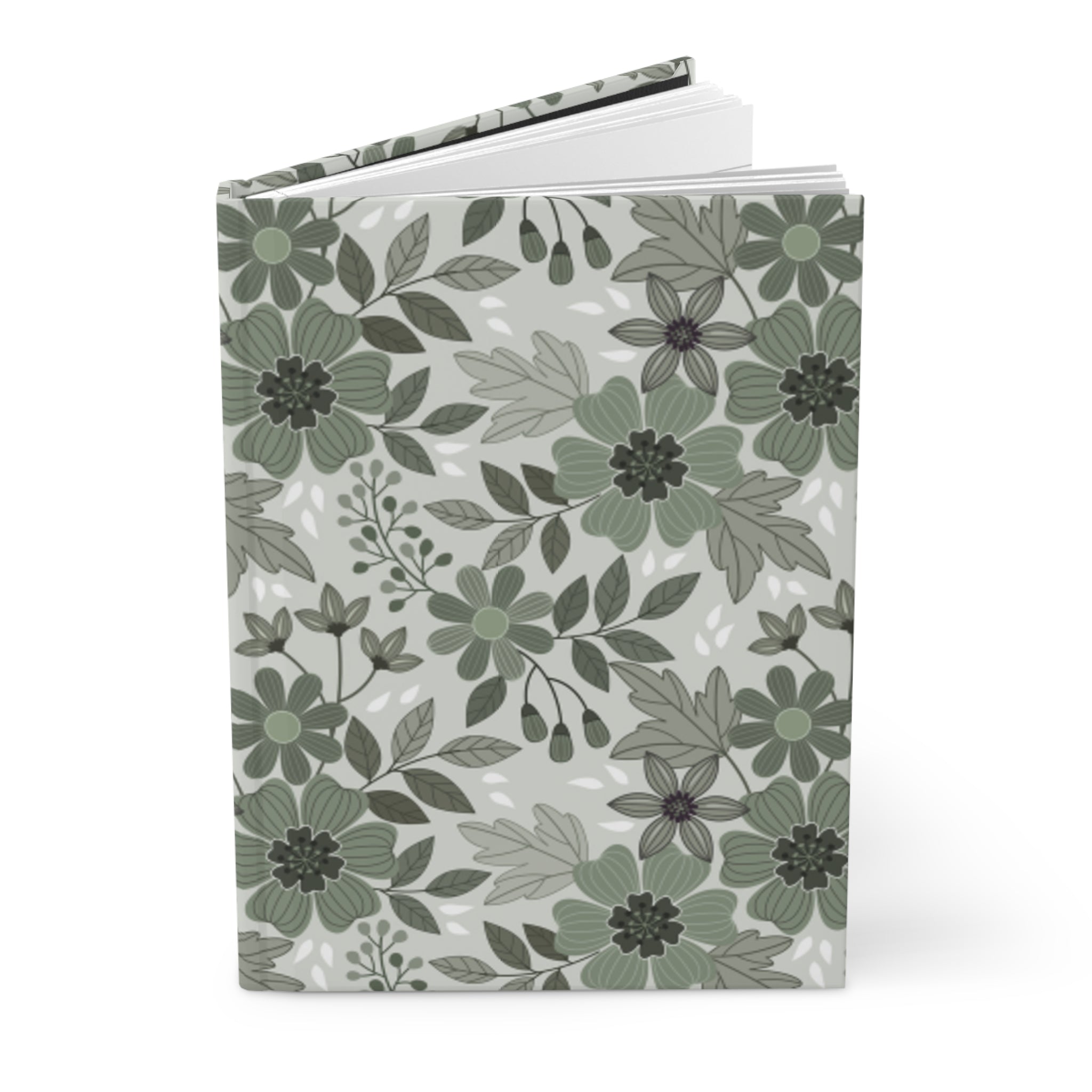 Green Garden Hardcover Journal