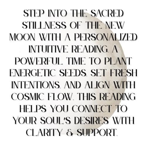 New Moon Reading