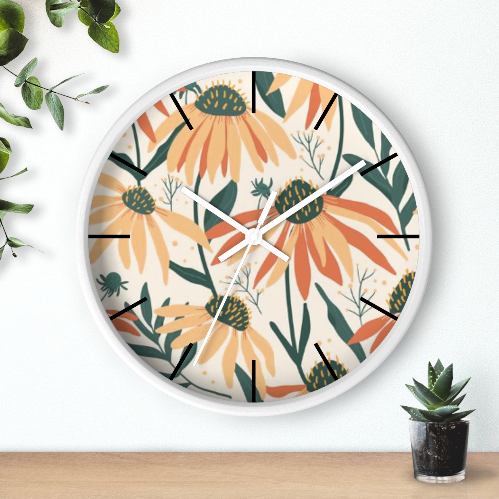 Daisy Garden Clock