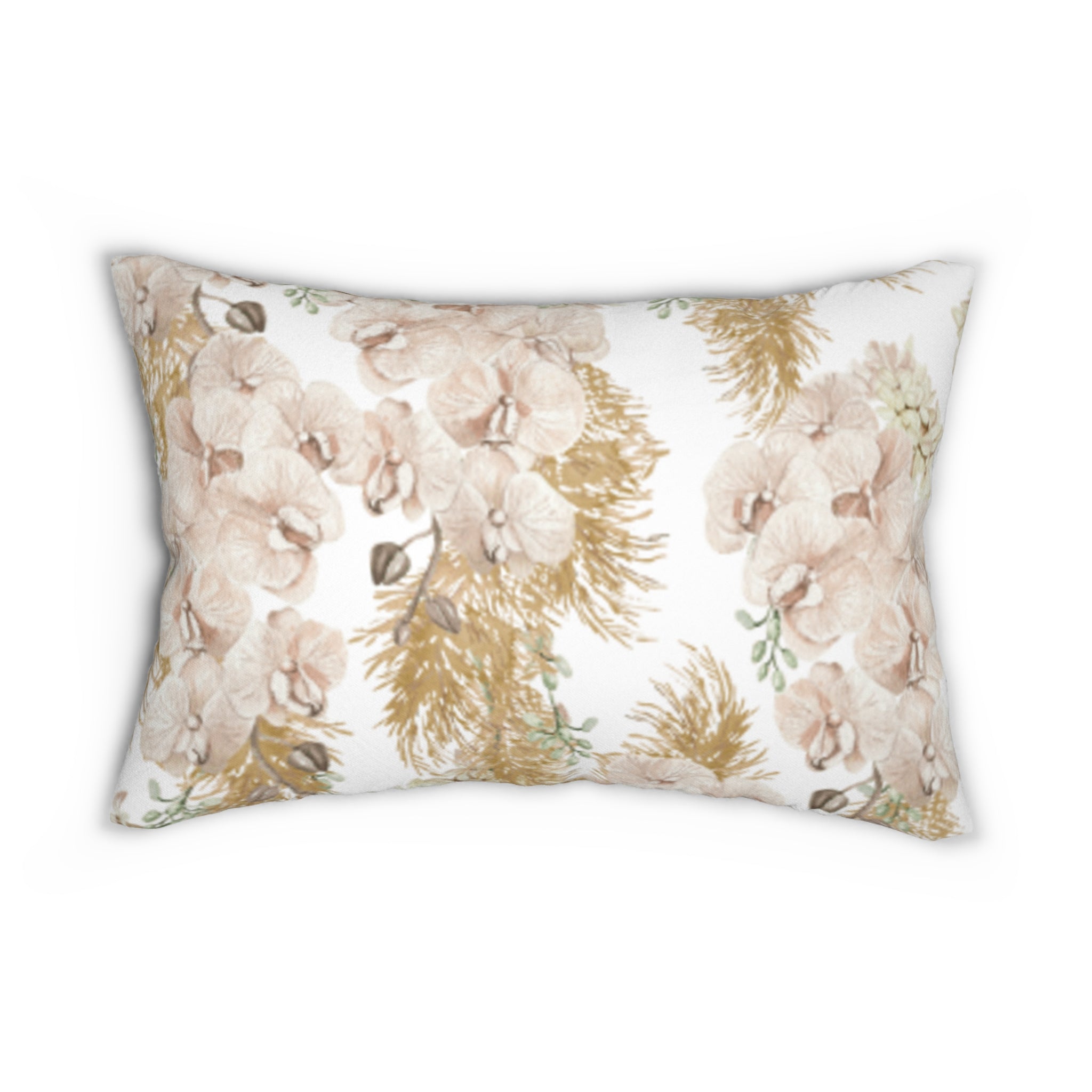 Peony Garden Lumbar Pillow