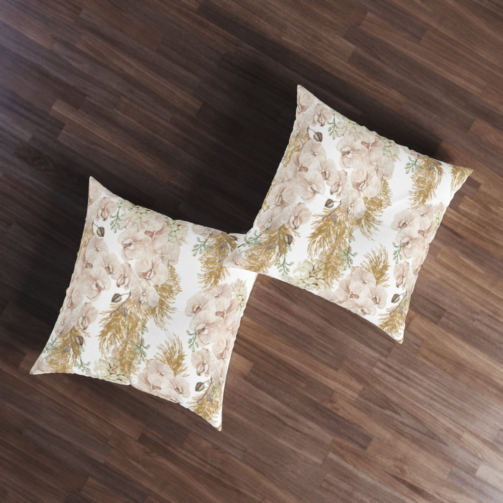 Peony Garden Floor Pillow