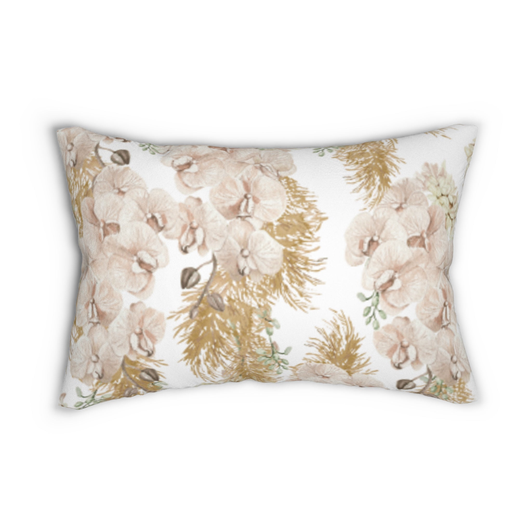 Peony Garden Lumbar Pillow
