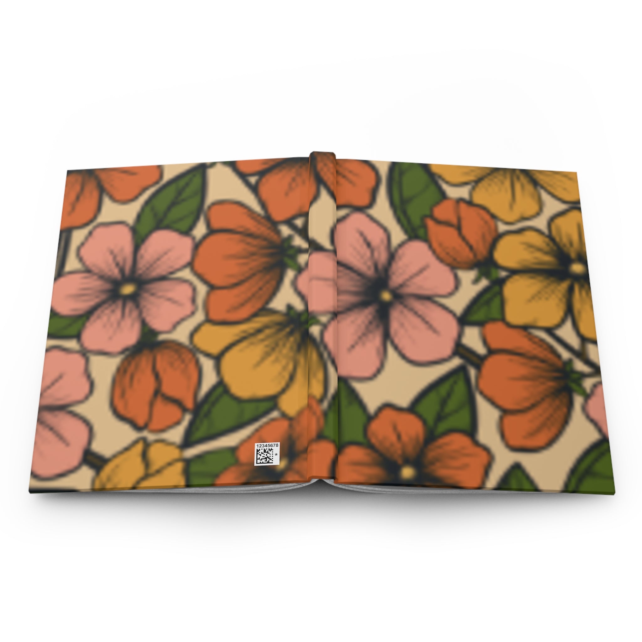 Pastel Garden Hardcover Journal