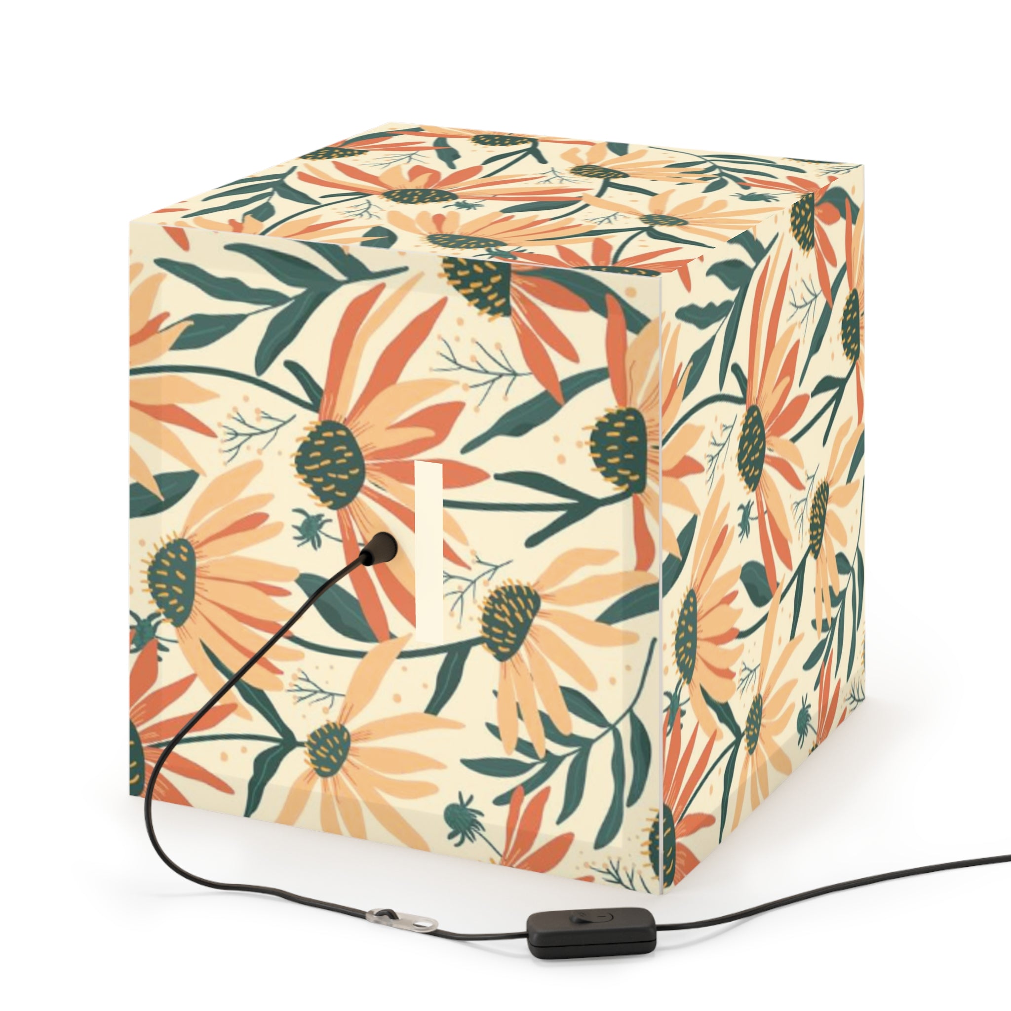 Daisy Garden Lamp Cube