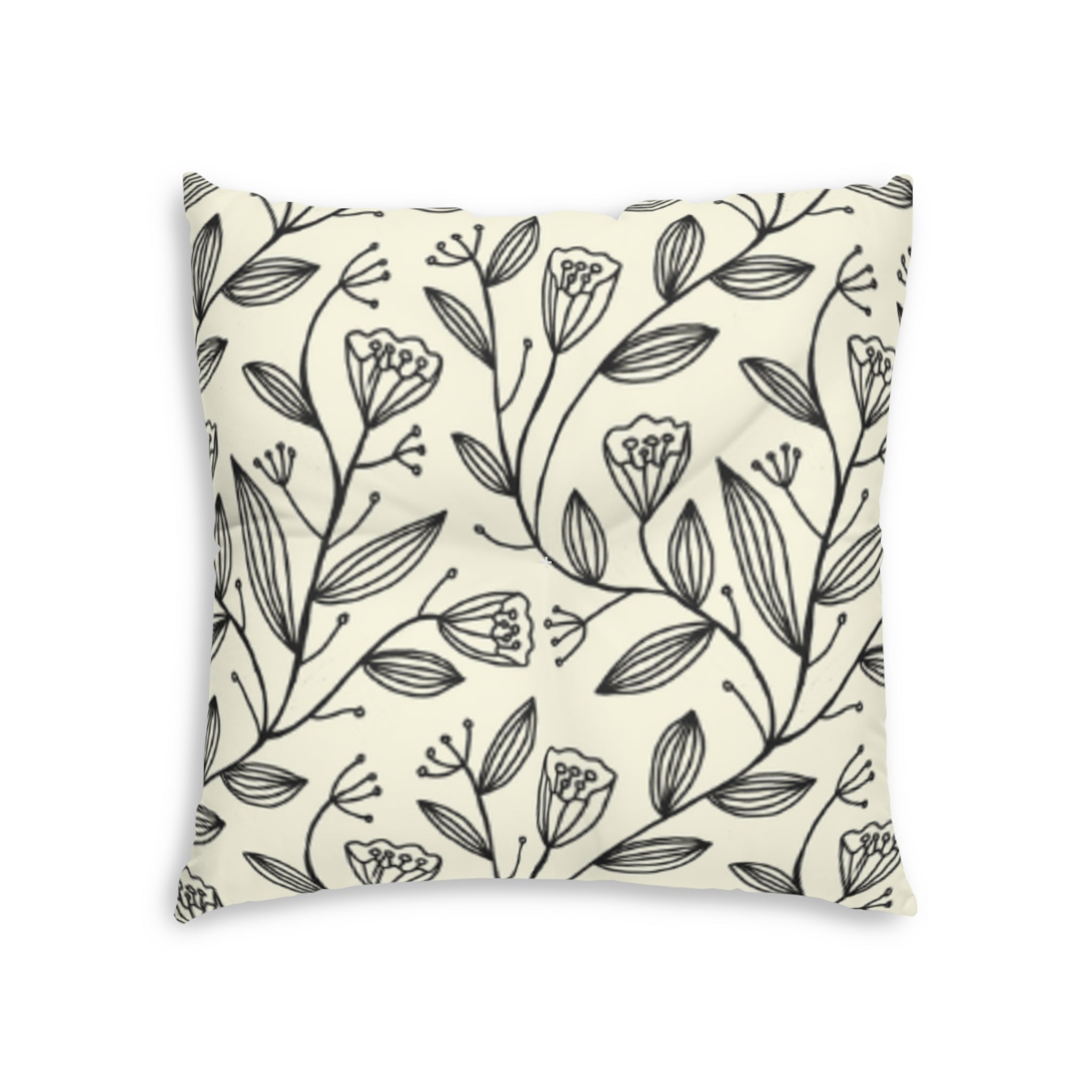 Tulip Garden Floor Pillow