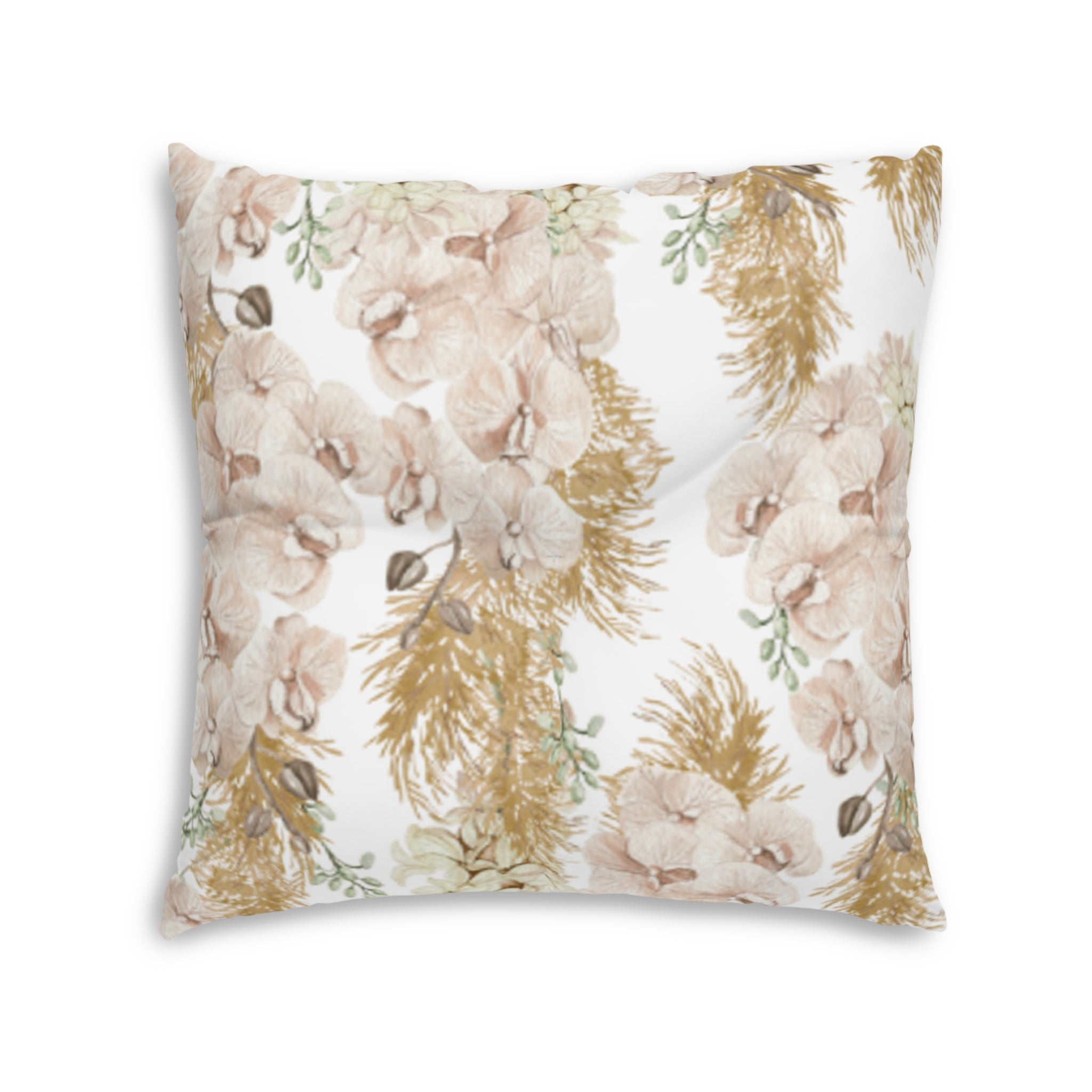 Peony Garden Floor Pillow