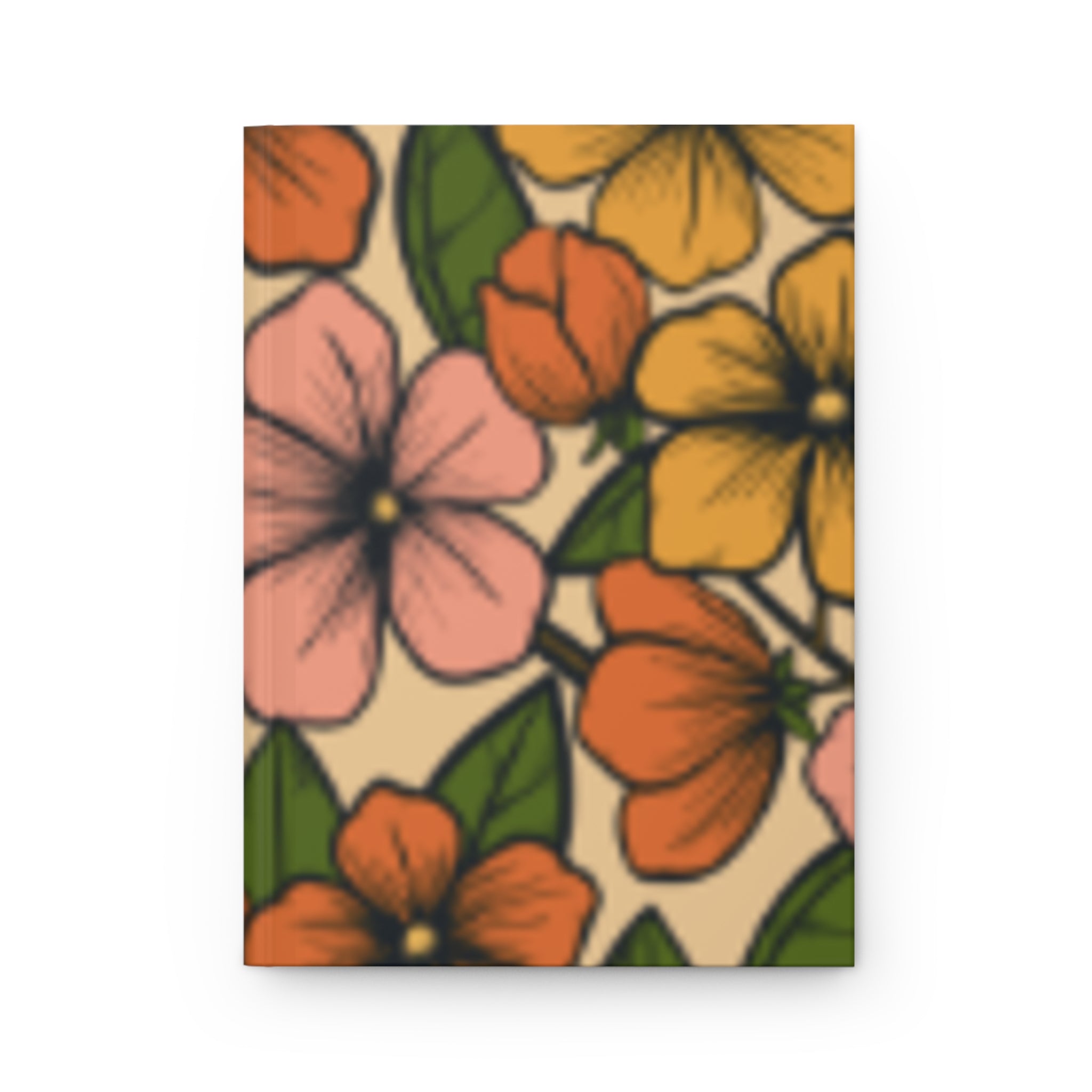 Pastel Garden Hardcover Journal